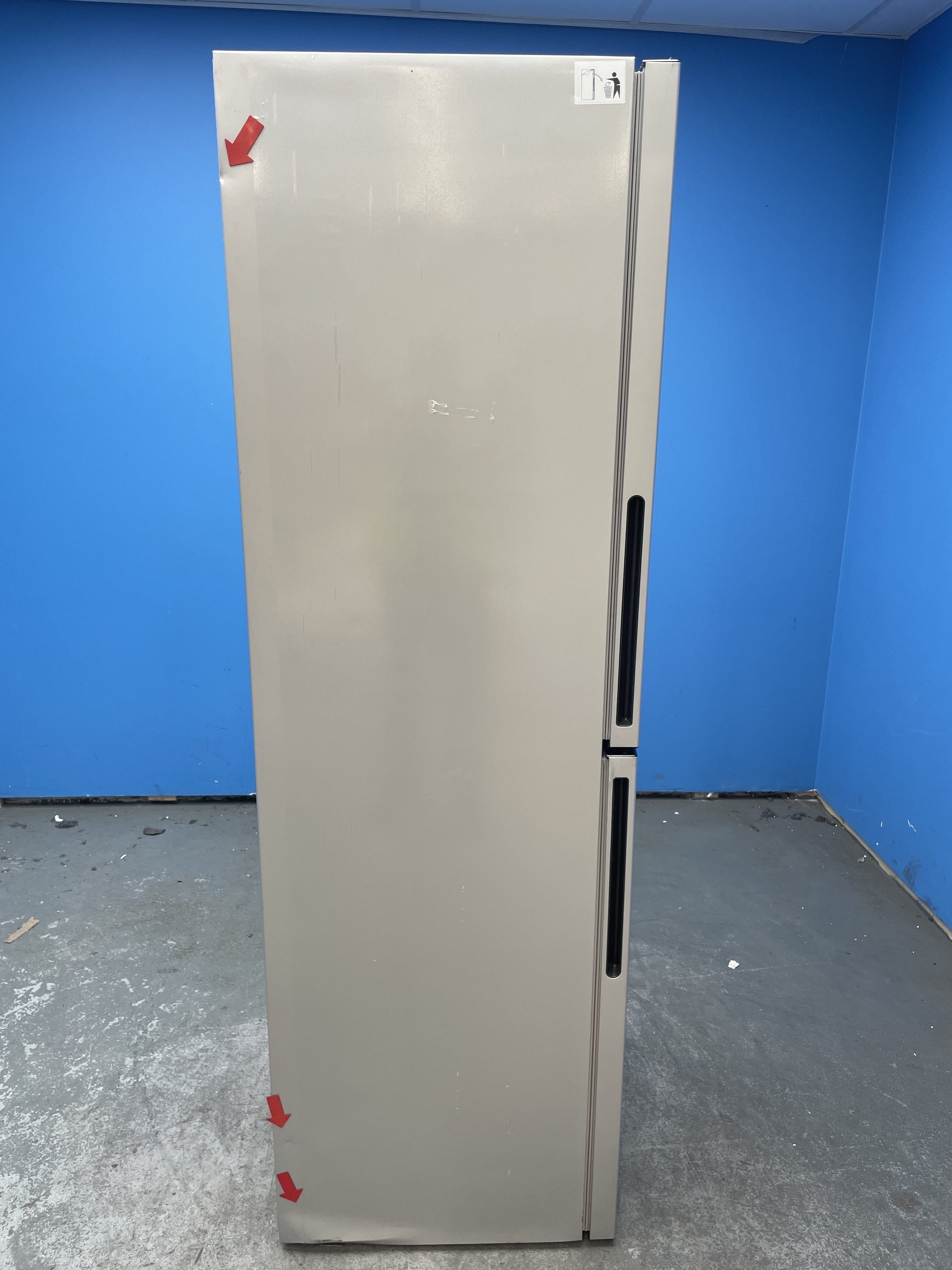 #GRC-157-910 - Hoover HOCT3L517ESK 252 Litre Combi Fridge Freezer