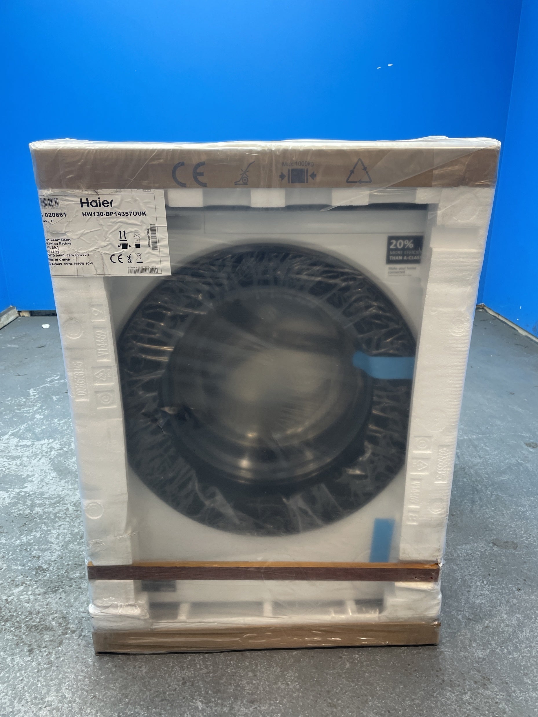 #GRC-154-959 - Haier HW130-BP14357U1 X Series 5 13kg 1400rpm Washing Machine