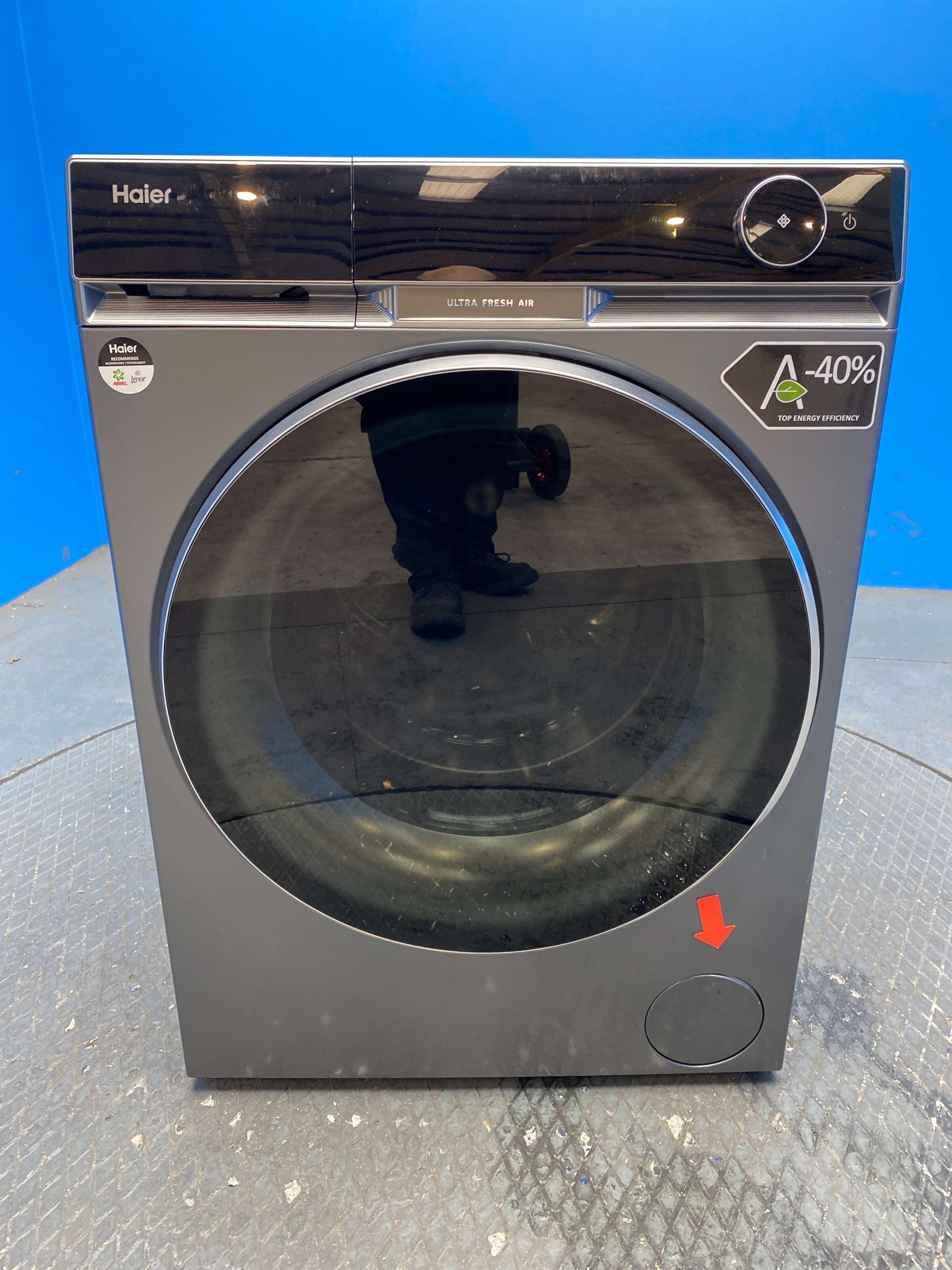 Haier HW110-BD14397PGUK X Series 11kg 1400 Spin Washing Machine