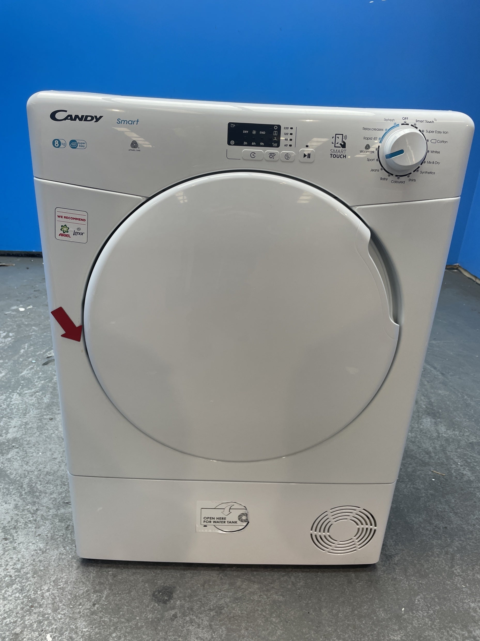 #GRC-158-669 - Candy KSEC8LF 8kg Smart Condenser Tumble Dryer
