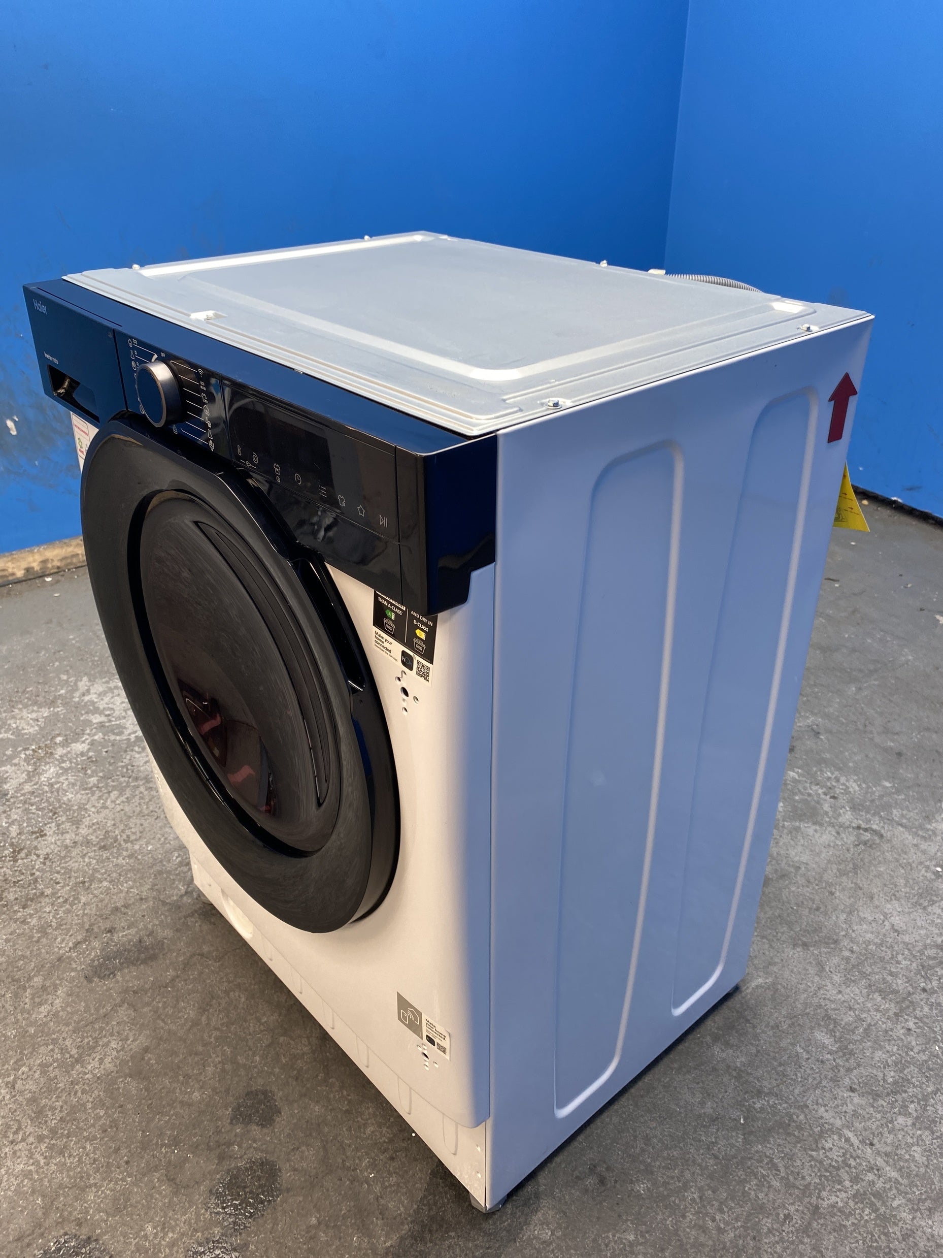 #GRC-160-193 - Haier Series 6 BHA6S696M6DB9-80 9/6kg 1600rpm Integrated Washer Dryer