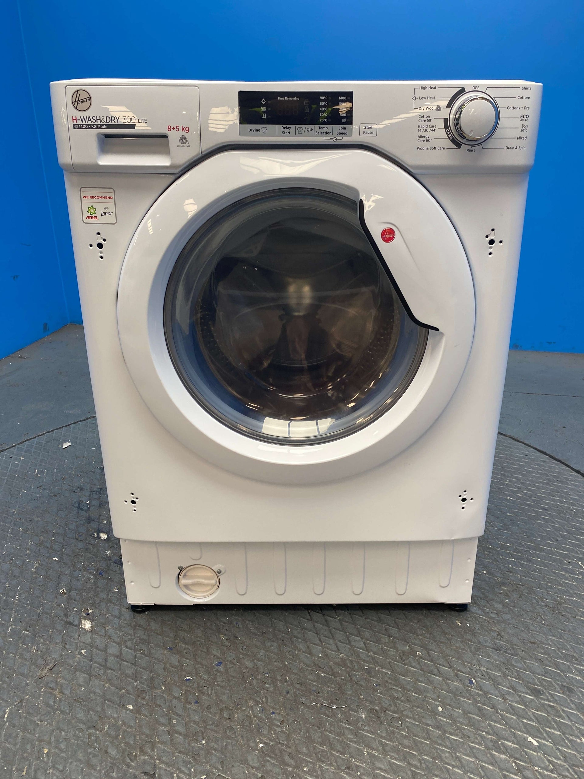 Hoover HBDS485D2ACE Integrated 8kg/5kg 1400 Spin Washer Dryer