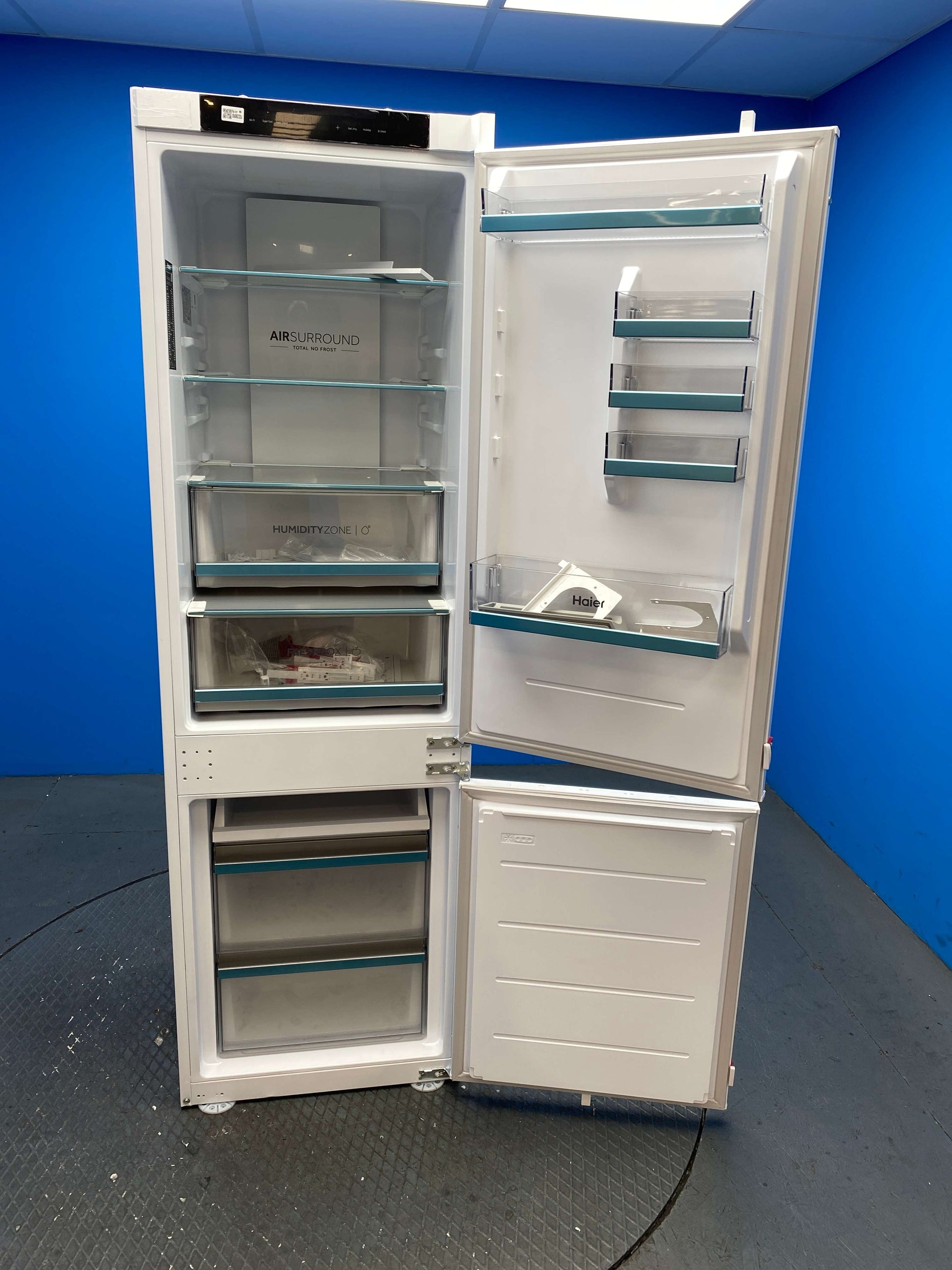 Haier Series 6 HBQW5518EK Built-In No Frost Fridge Freezer