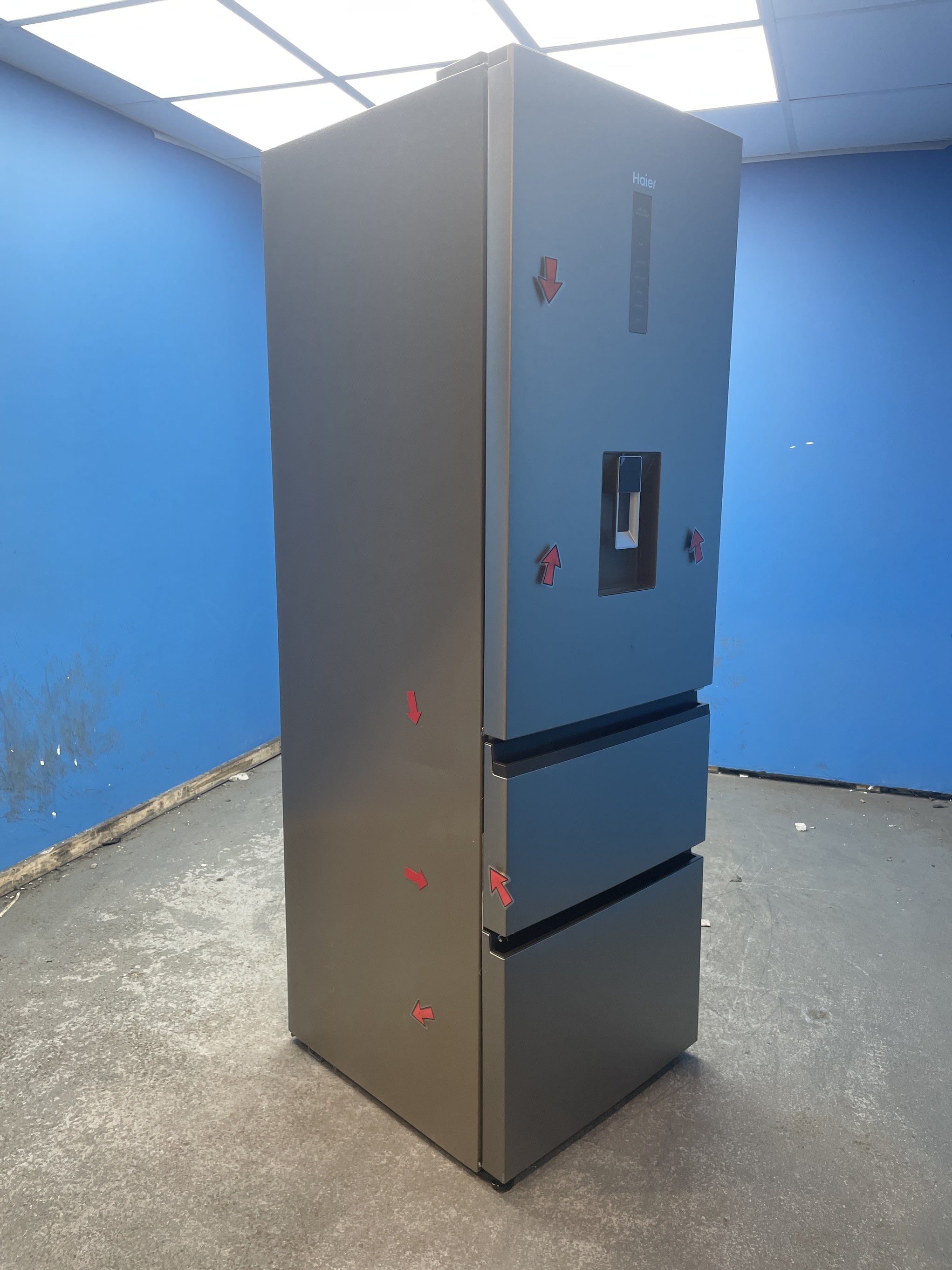 #GRC-158-679 - Haier HTW5618EWMG 357 Litre Combi Fridge Freezer