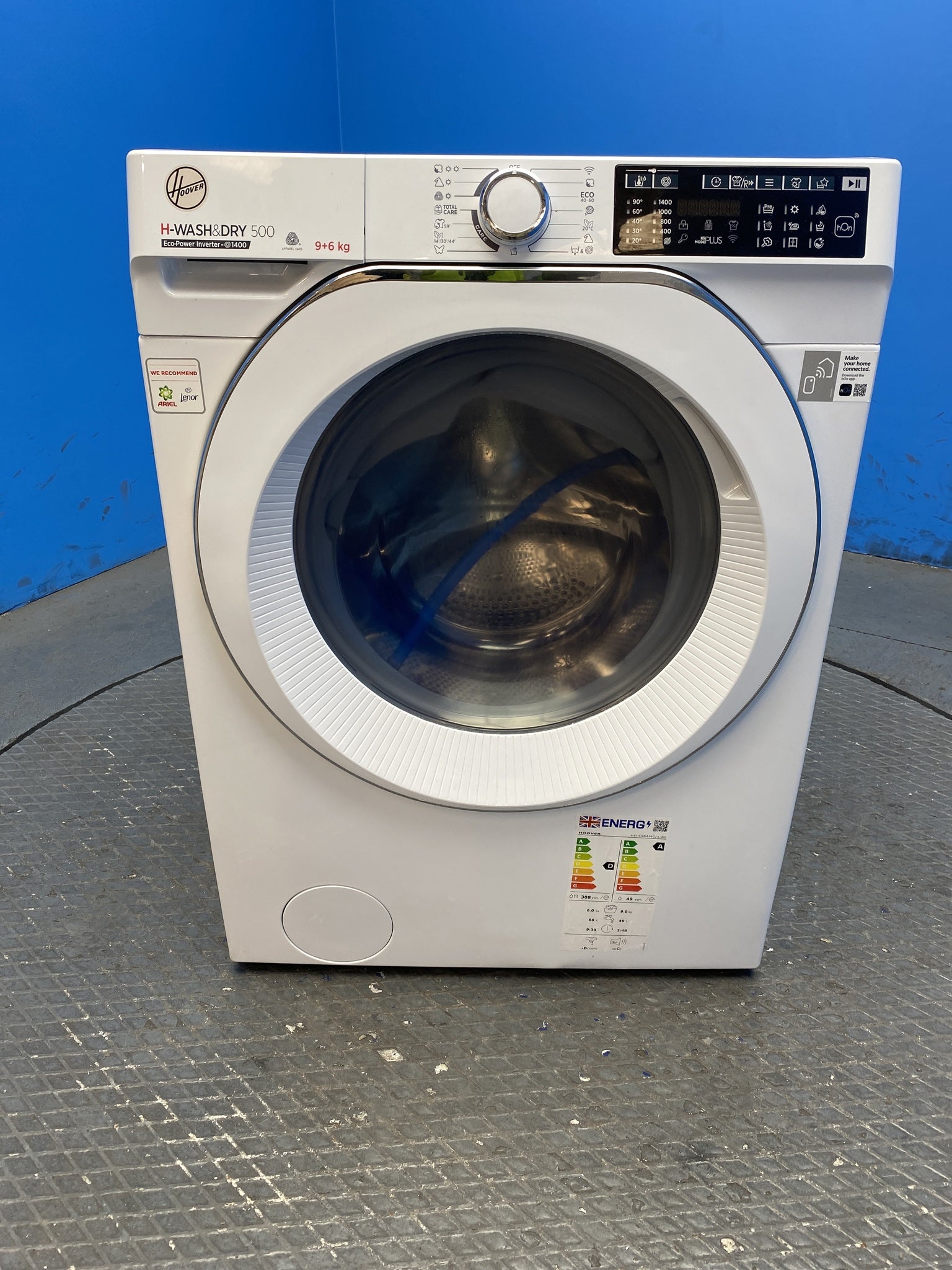 Hoover HD496AMC 9kg / 6kg 1400 Spin Washer Dryer