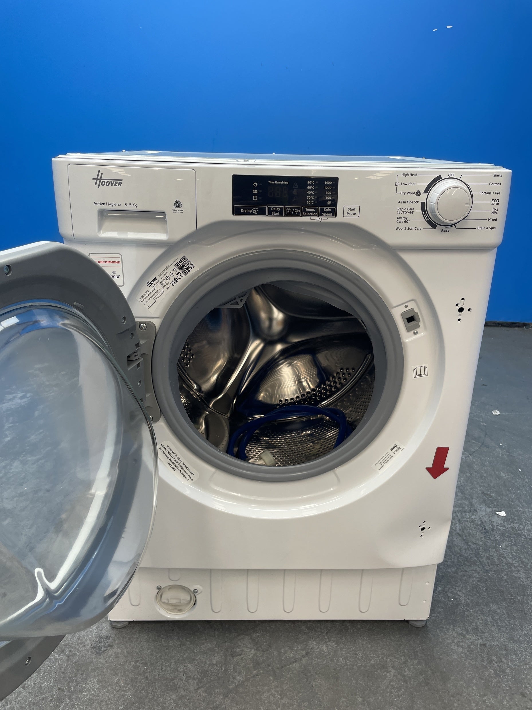 #GRC-159-764 - Hoover HBD 485D14 H-WASH 300 Integrated 8/5kg 1400rpm Washer Dryer