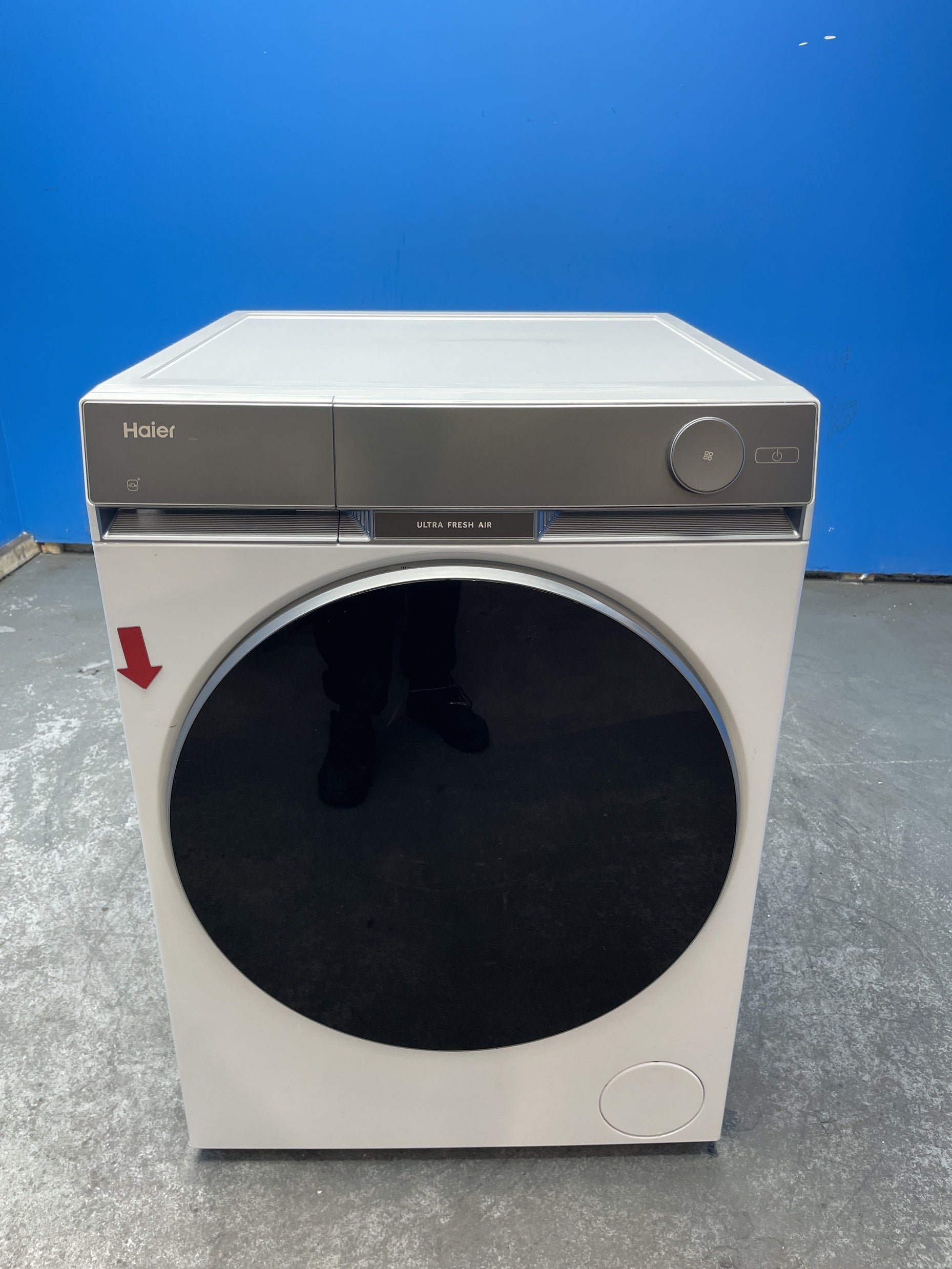 #GRC-163-862 - Haier 12kg 1400rpm Washing Machine – Direct Motion Motor, White