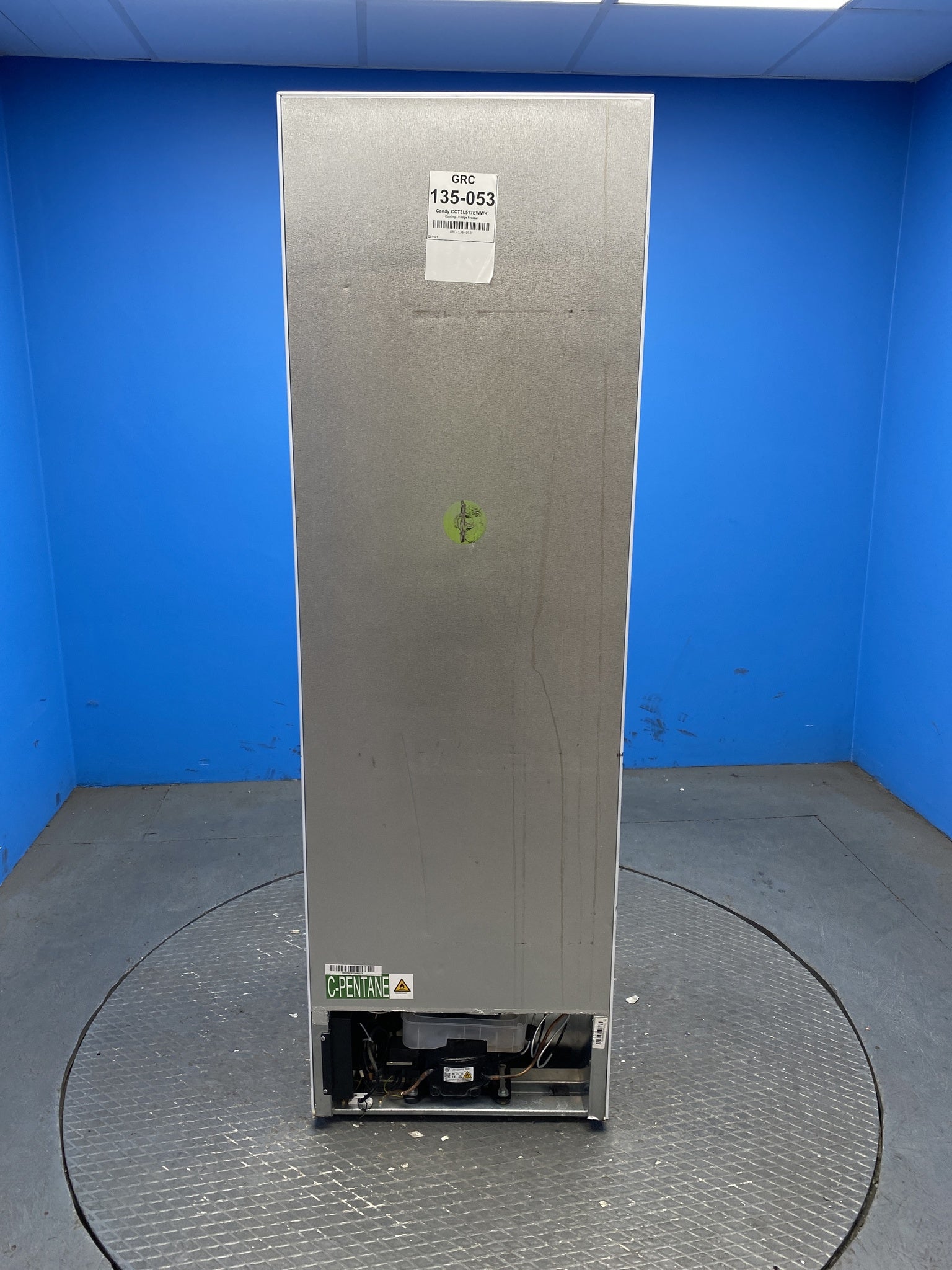 Candy CCT3L517EWWK 246 Litre Combi Fridge Freezer