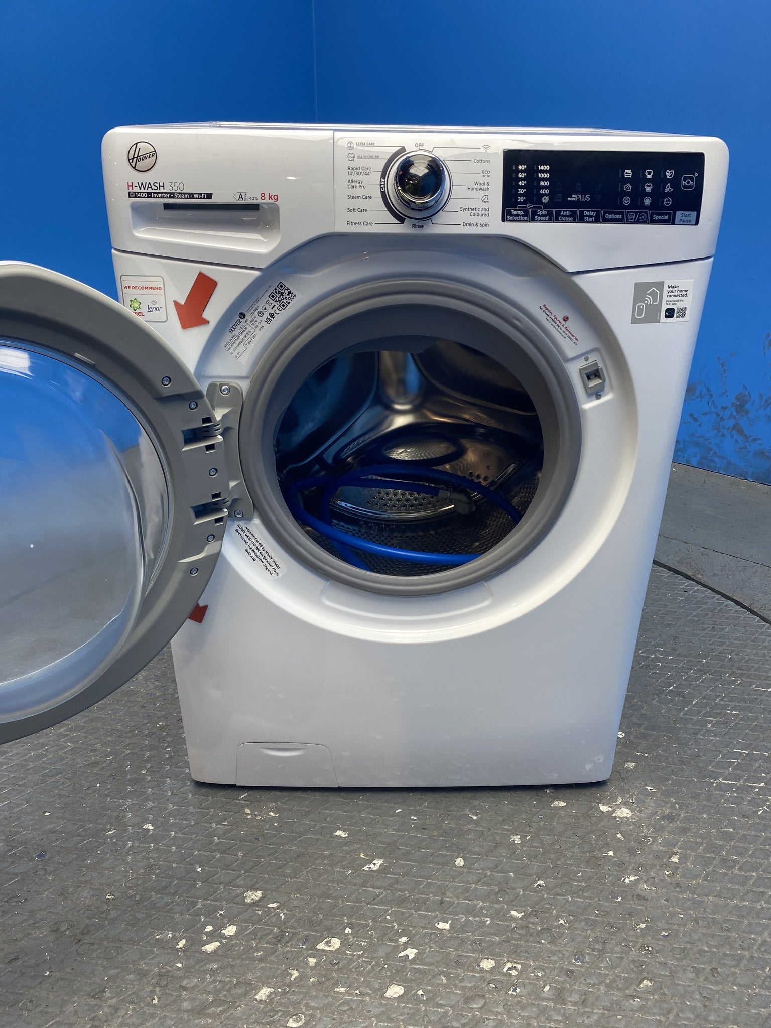 Hoover H3WPS486TAM6 8kg 1400 Spin Washing Machine