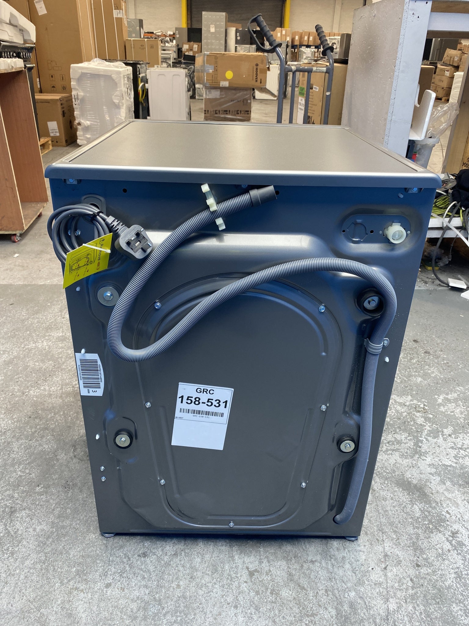 #GRC-158-531 - Hoover H3WPS4126TAMBR80 12kg 1400 Spin Washing Machine