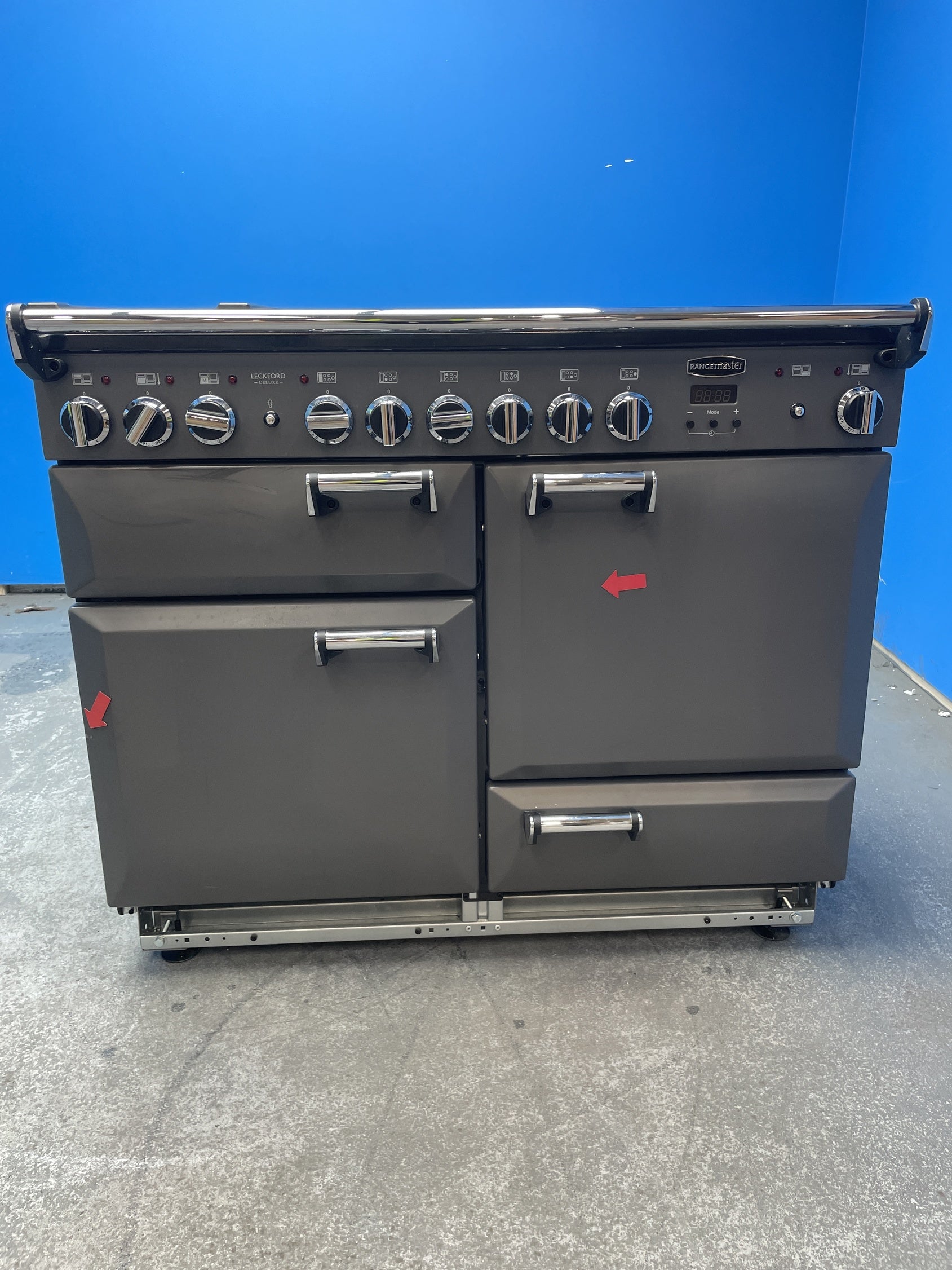 #GRC-159-138 - Rangemaster Leckford Deluxe 110cm Dual Fuel Range Cooker
