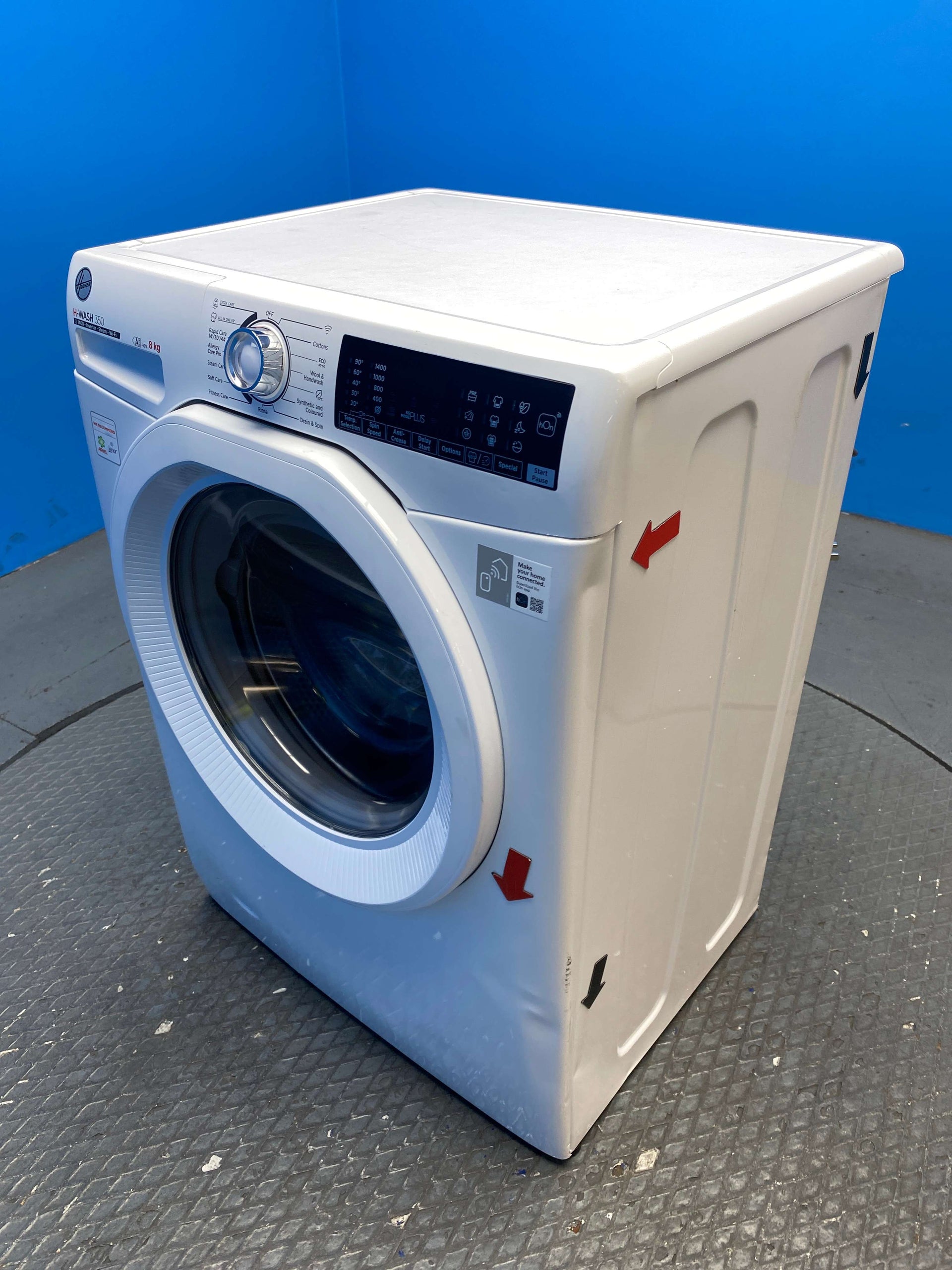 Hoover H3WPS486TAM6 8kg 1400 Spin Washing Machine