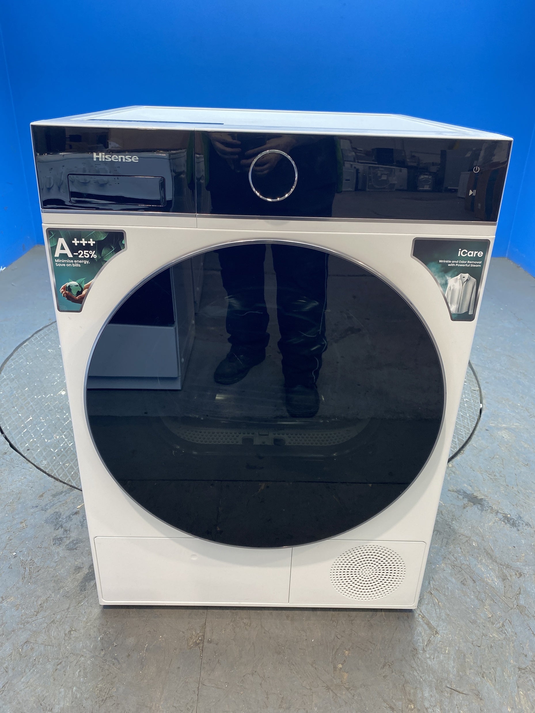 #GRC-157-461 - Hisense DH5I104BWAB 10kg Heat Pump Tumble Dryer