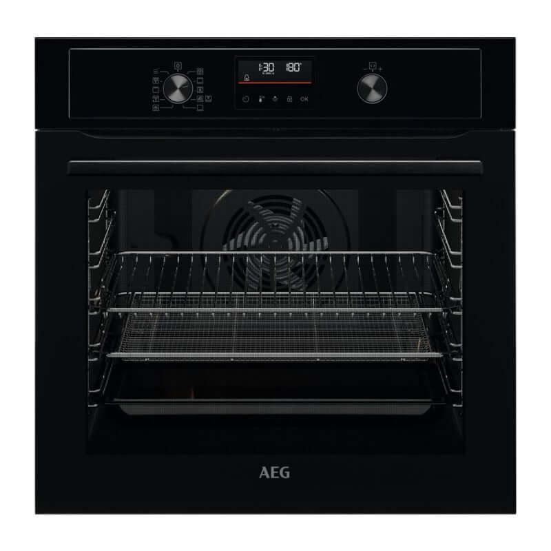 AEG 3000 AirFry Aqua Clean BEX535A61B Built-in Electric Oven
