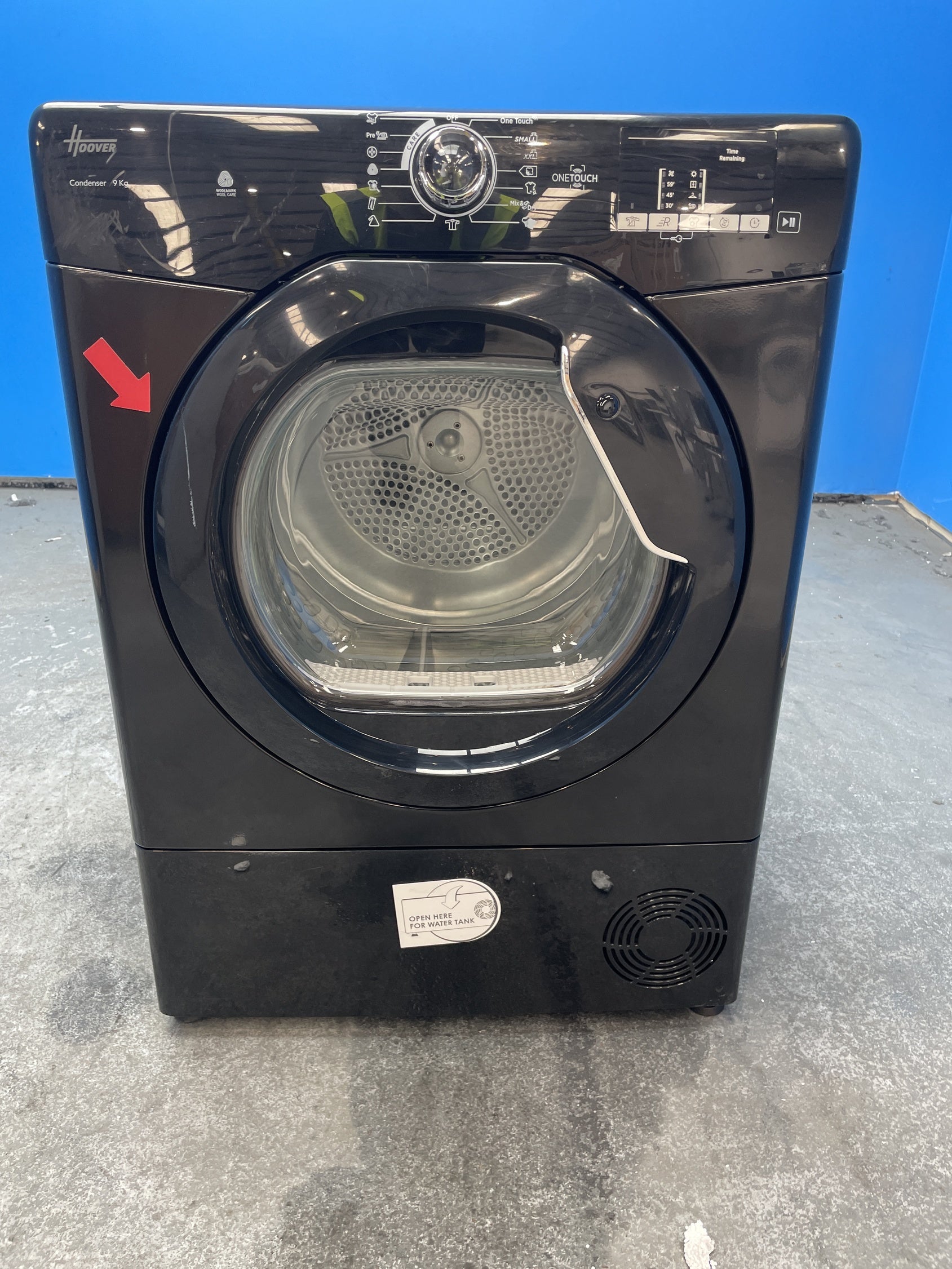 #GRC-156-701 - Hoover H-DRY 300 HLE C9DGB 9kg Condenser Tumble Dryer