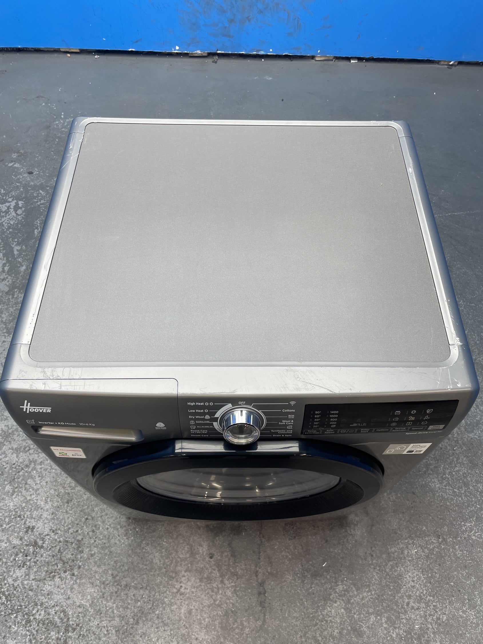 #GRC-159-866 - Hoover H3DPS41066TABR80 10kg / 6kg 1400 Spin Washer Dryer