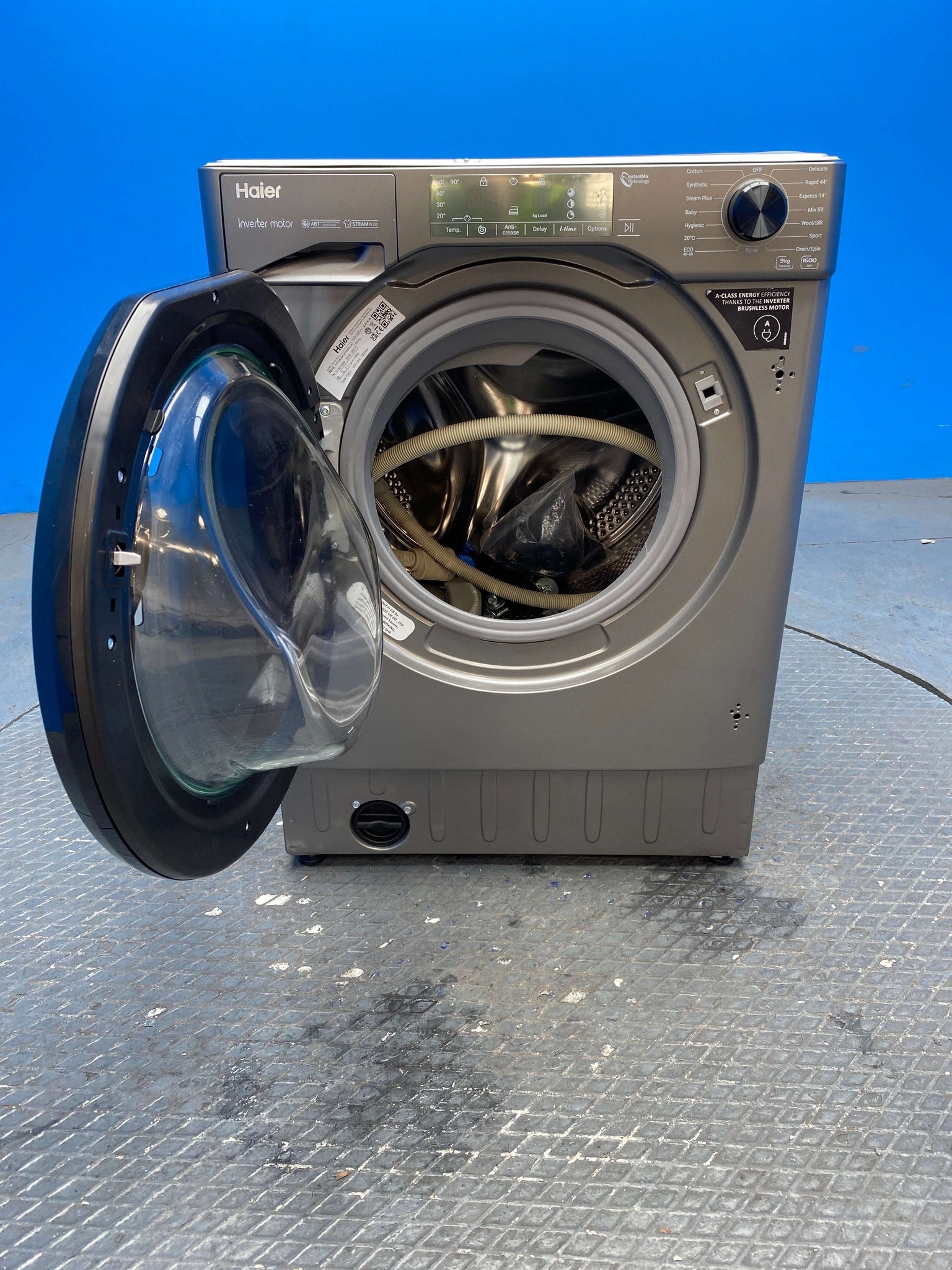 Haier HWQ90B416FWBR Series 4 Integrated 9kg 1600 Spin Washing Machine