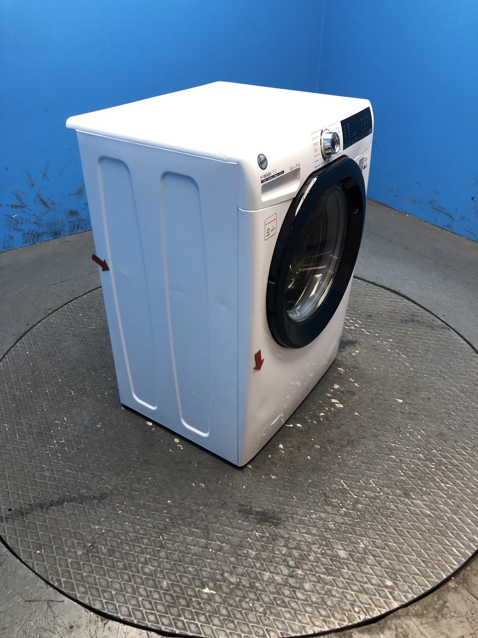Hoover H3WPS496TAMB6 9kg 1400 Spin Washing Machine