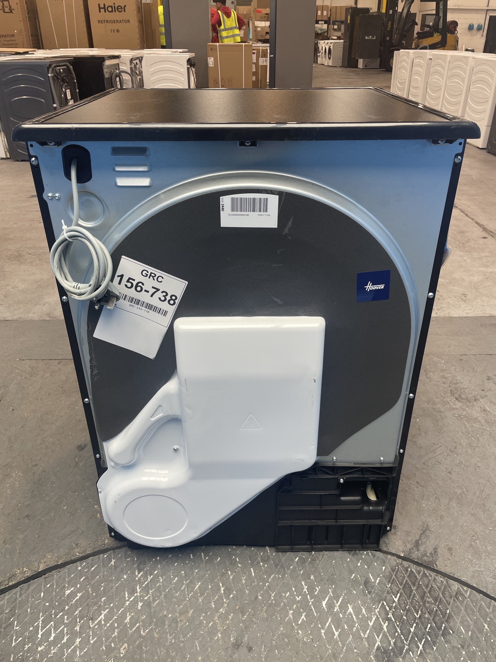 #GRC-156-738 - Hoover H-DRY 300 HLE C9DGB 9kg Condenser Tumble Dryer