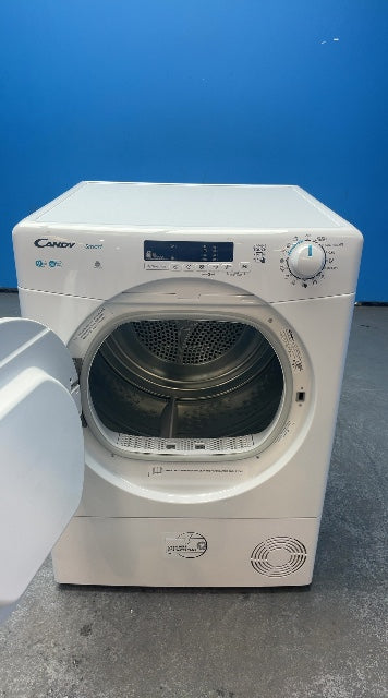 #GRC-162-978 - Candy Smart 9kg Condenser Tumble Dryer – WiFi Connected, White, G Energy Rating