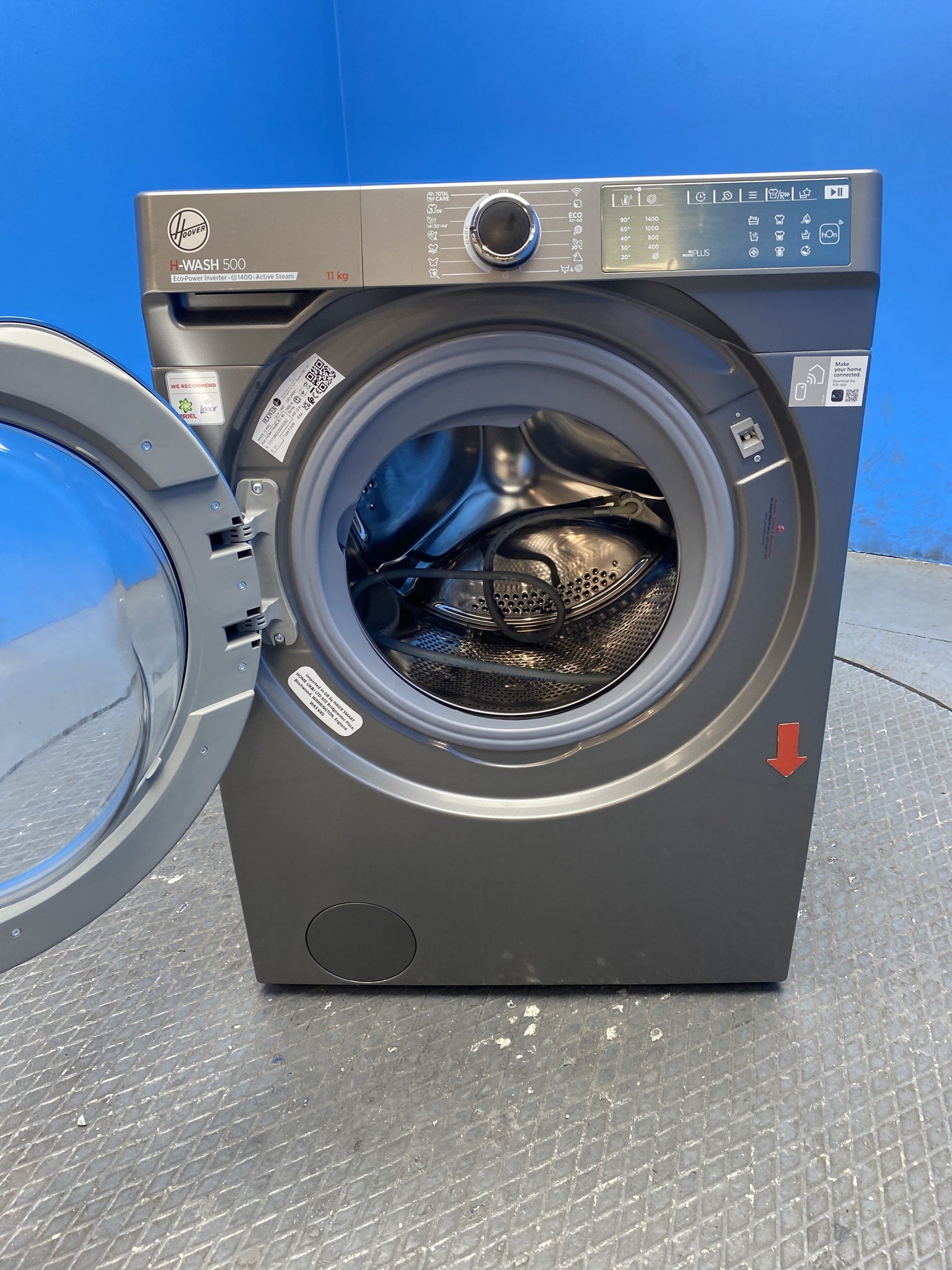 Hoover HWB411AMBCR 11kg 1400 Spin Washing Machine