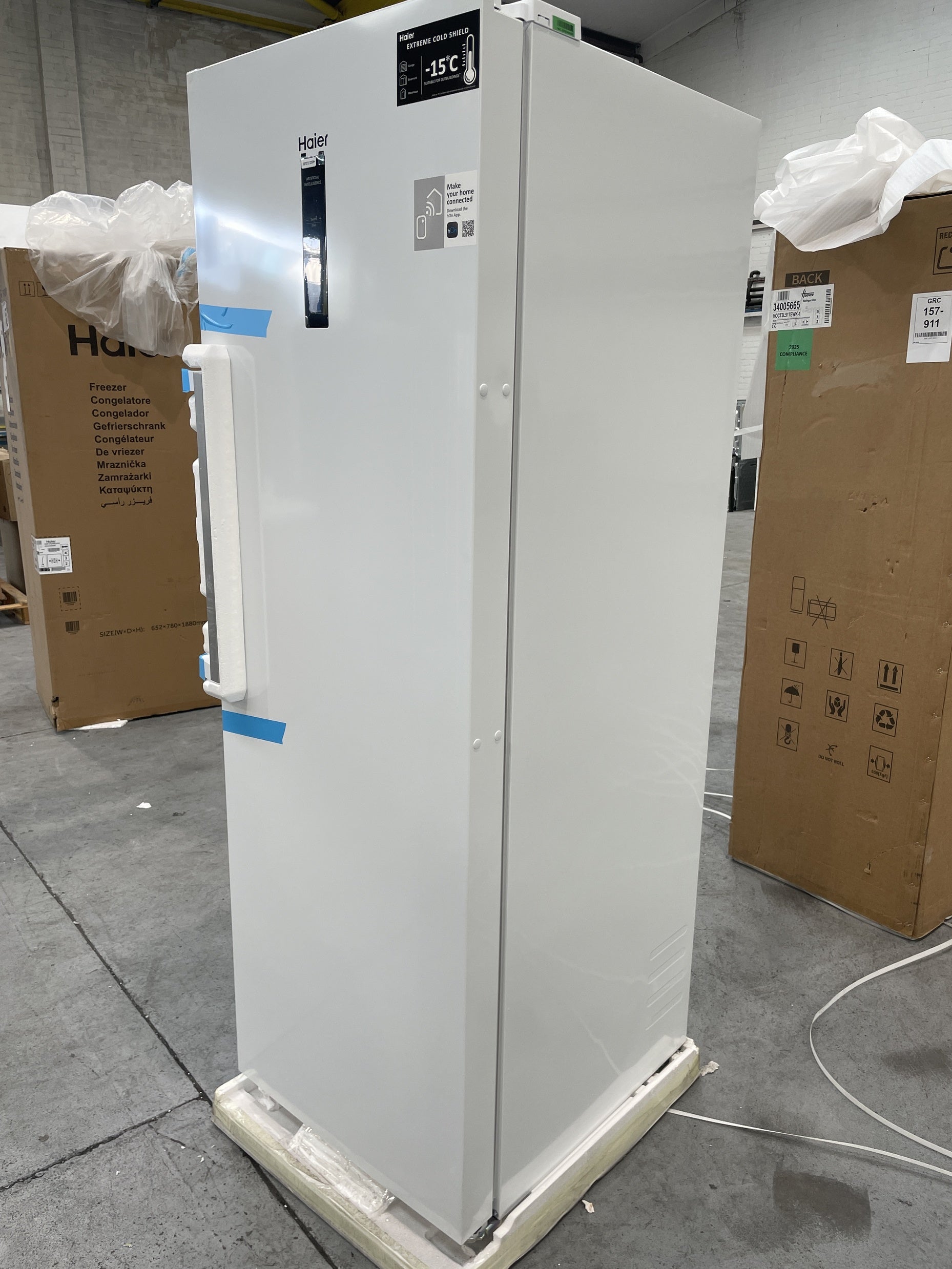 #GRC-157-918 - Haier H4F272WEH1K 276 Litre Total No Frost InstaSwitch Freezer