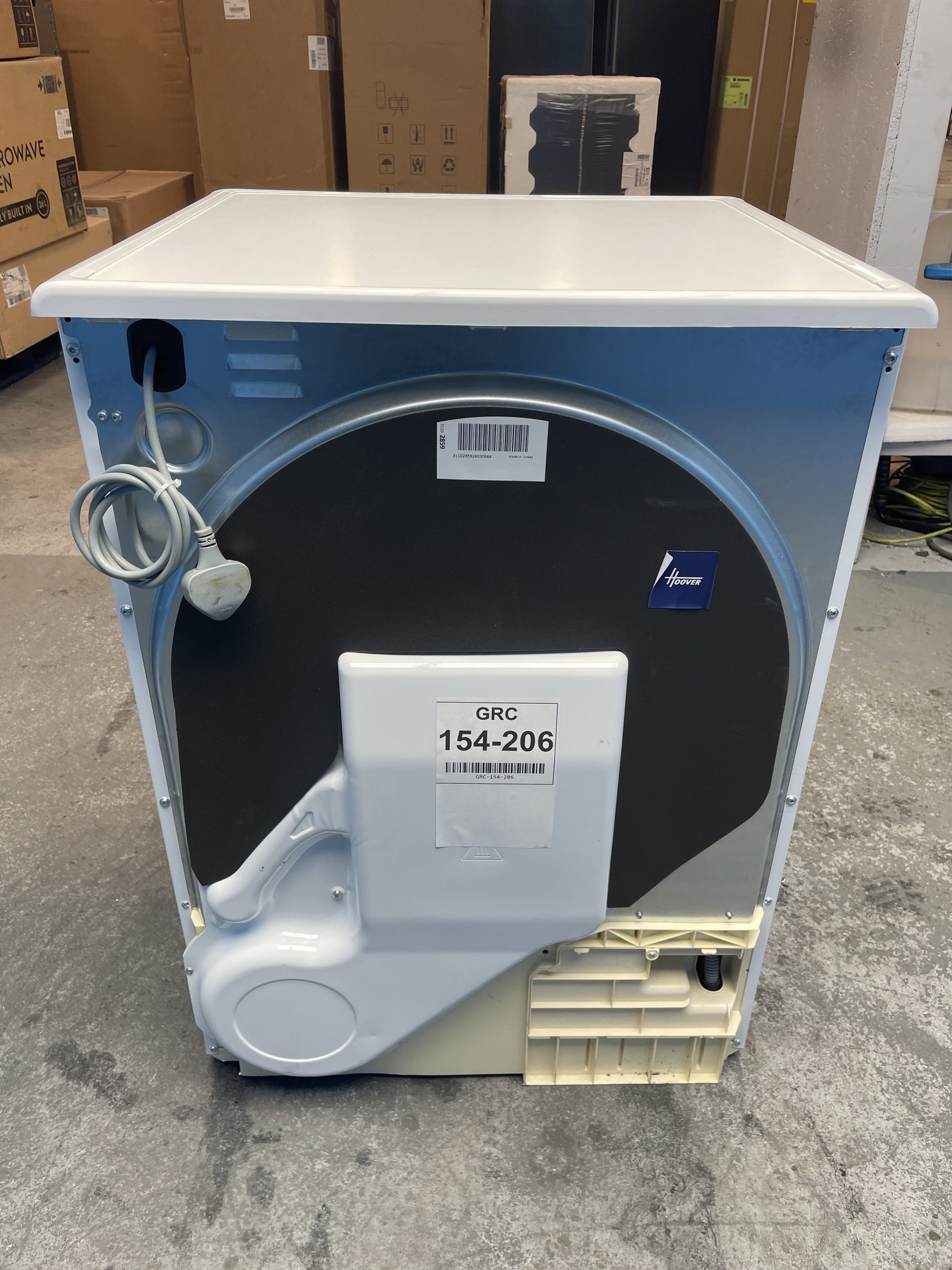 #GRC-154-206 - Hoover HRE C10TE-80 10kg Condenser Tumble Dryer