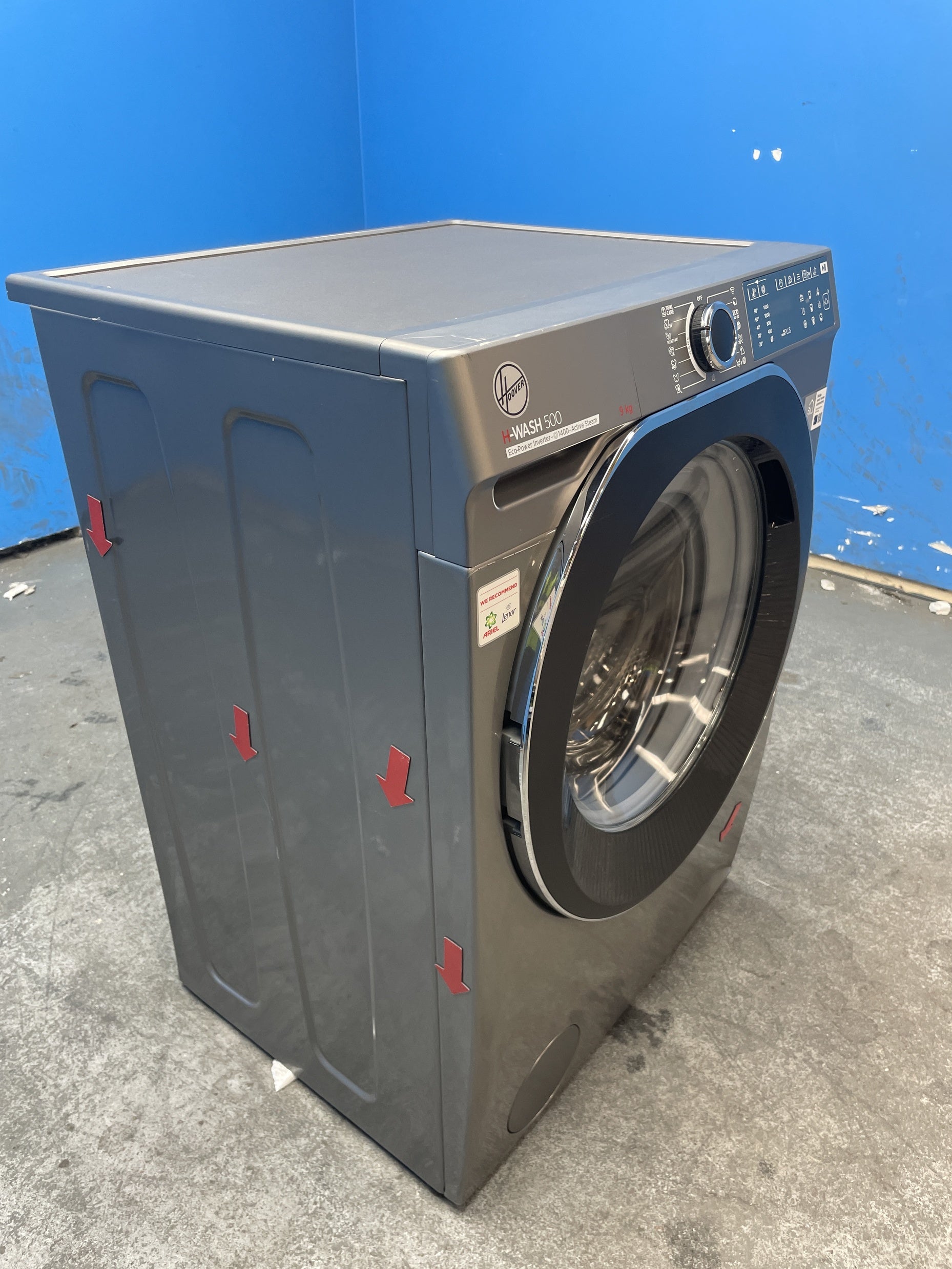 #GRC-158-977 - Hoover HWB49AMBCR 9kg 1400 Spin Washing Machine