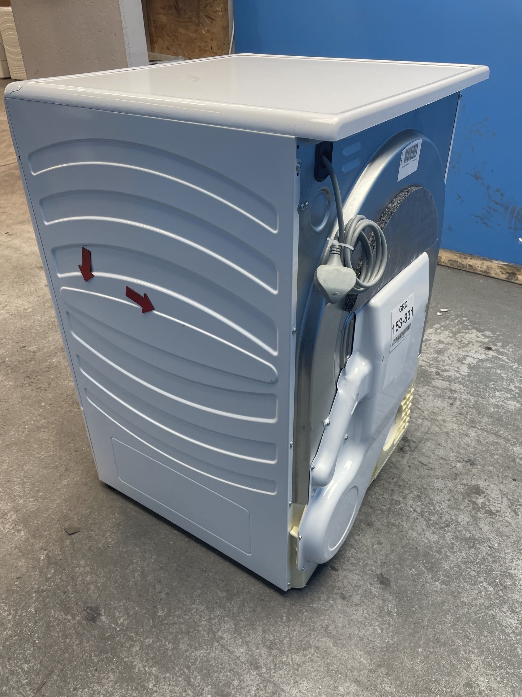 #GRC-153-831 - Hoover HLE V10DG-80 10kg Vented Tumble Dryer