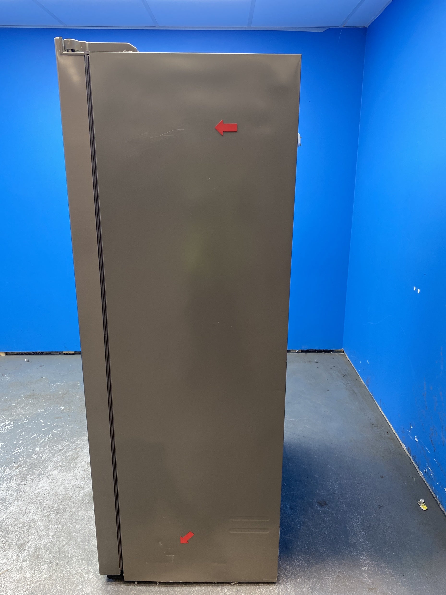 #GRC-156-816 - Hoover HHSWD918F1XK American Style Fridge Freezer