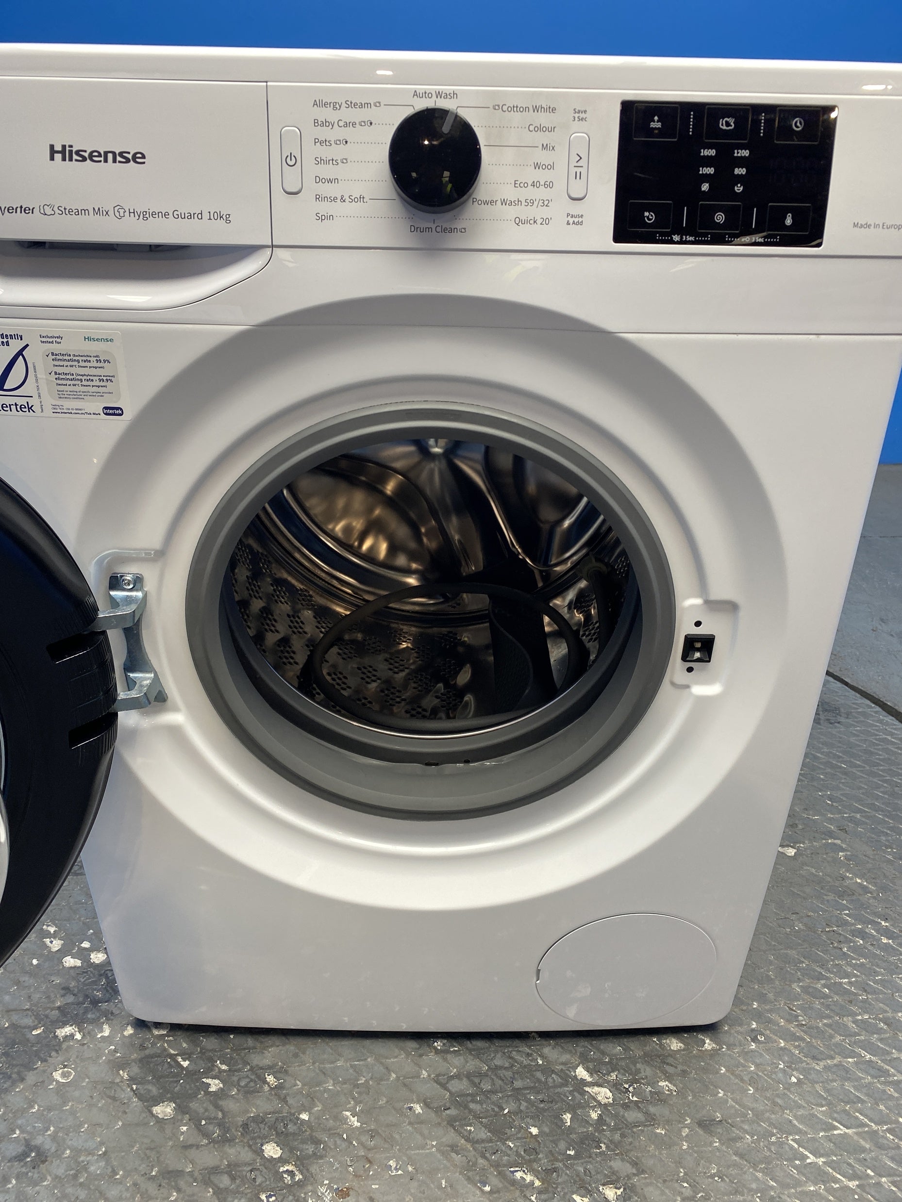 Hisense WFGE101649VM 10kg 1600 Spin Washing Machine