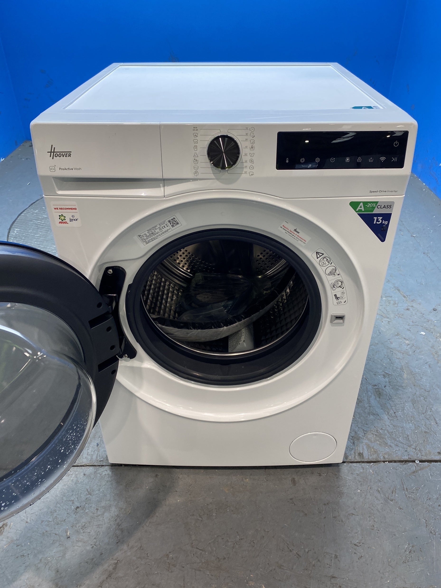 #GRC-153-939 - Hoover HBP 413BL8-80 Pro Wash Series 5 13kg 1400rpm Washing Machine