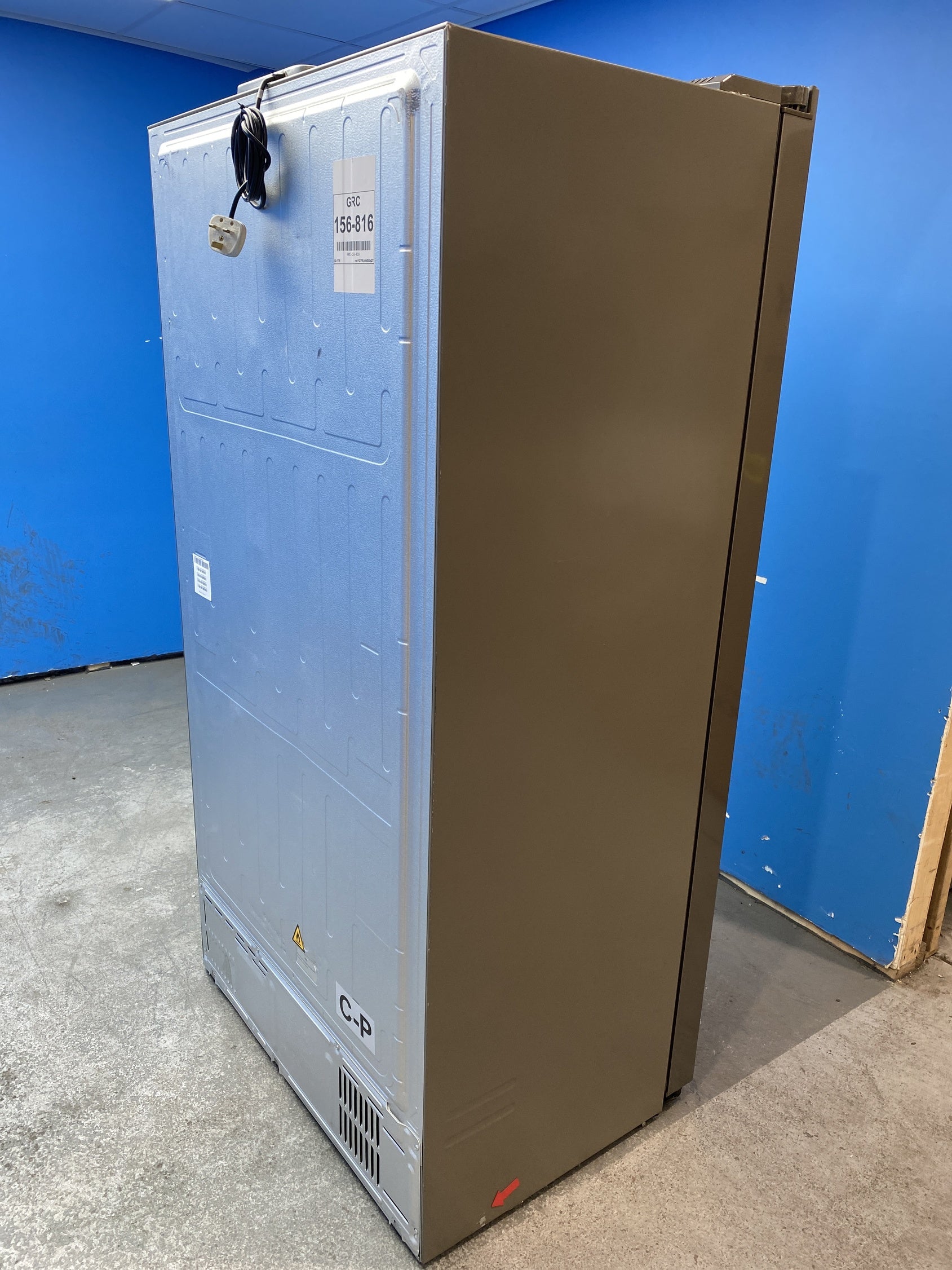 #GRC-156-816 - Hoover HHSWD918F1XK American Style Fridge Freezer