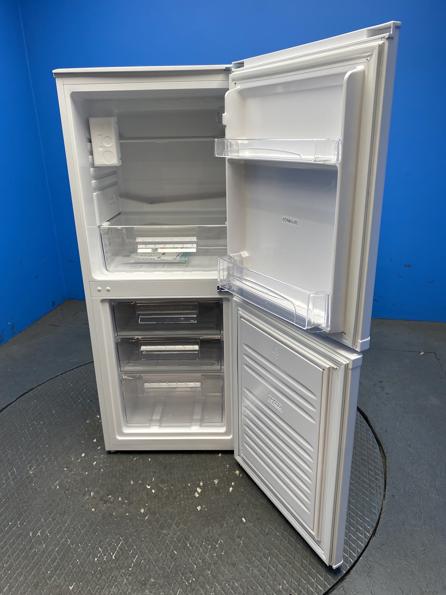 Candy CCH1S513EWK 185 Litre Combi Fridge Freezer