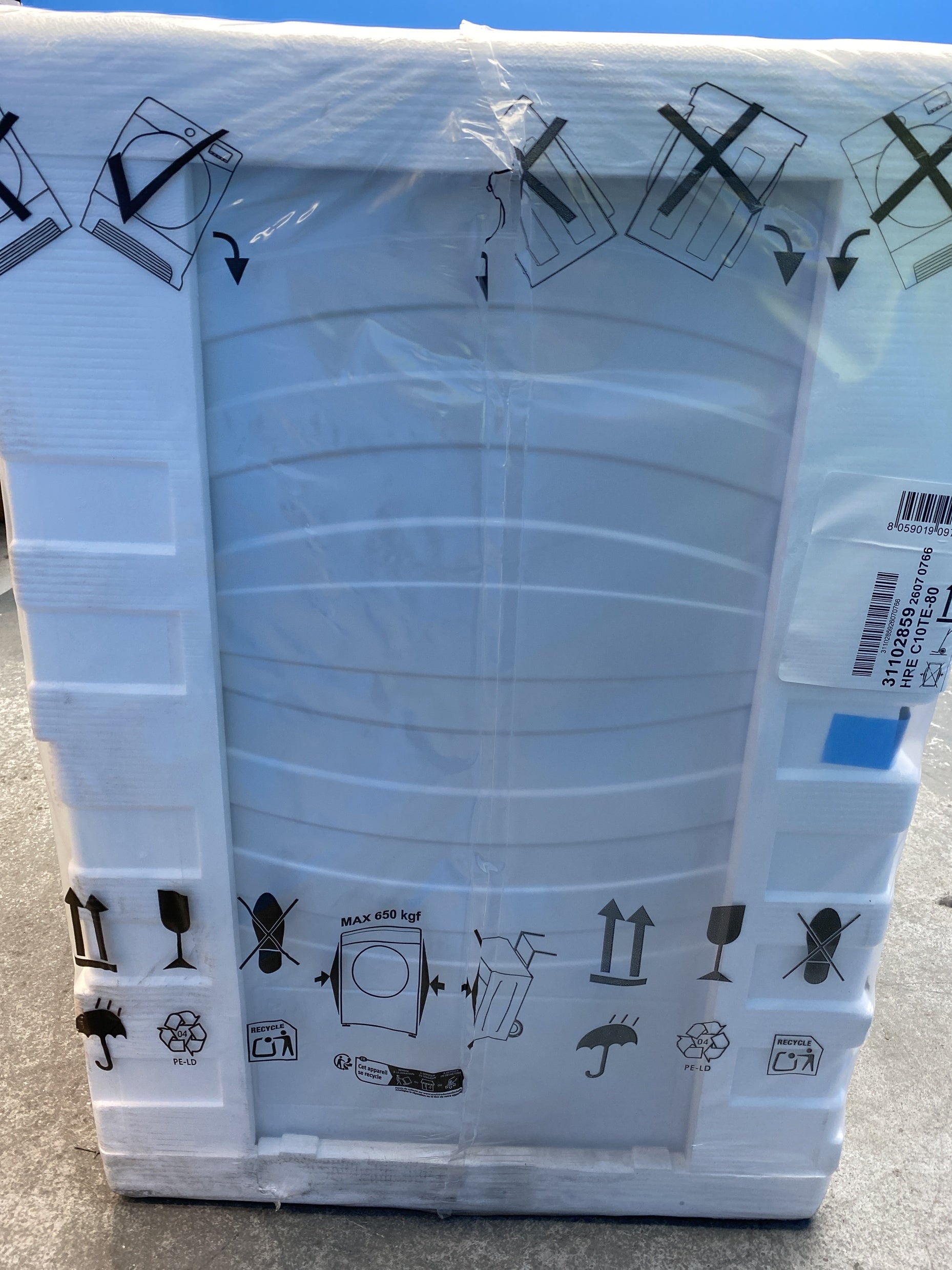 #GRC-157-295 - Hoover HRE C10TE-80 10kg Condenser Tumble Dryer