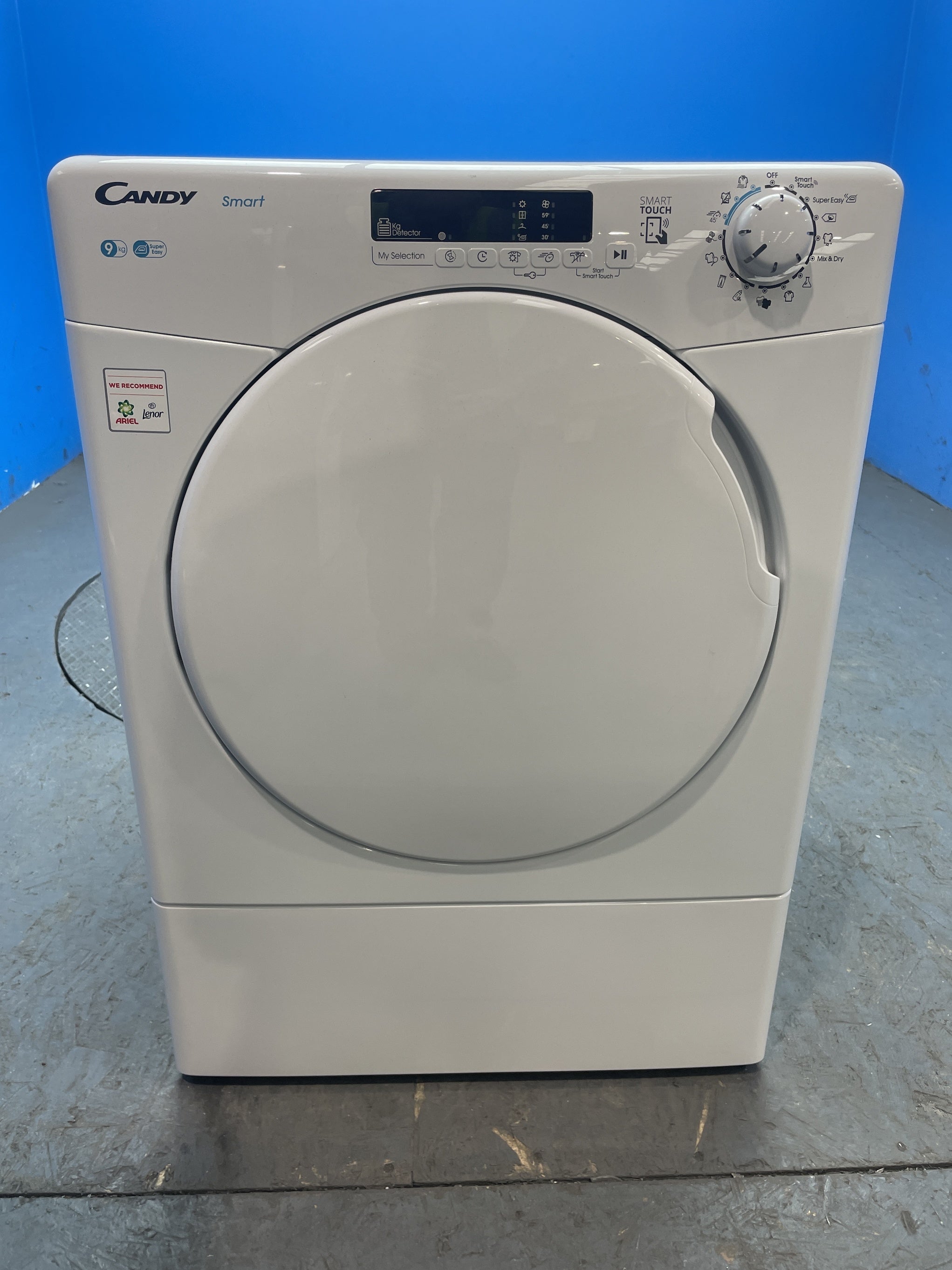 #GRC-156-036 - Candy CSE V9DF-80 9kg Vented Smart Tumble Dryer
