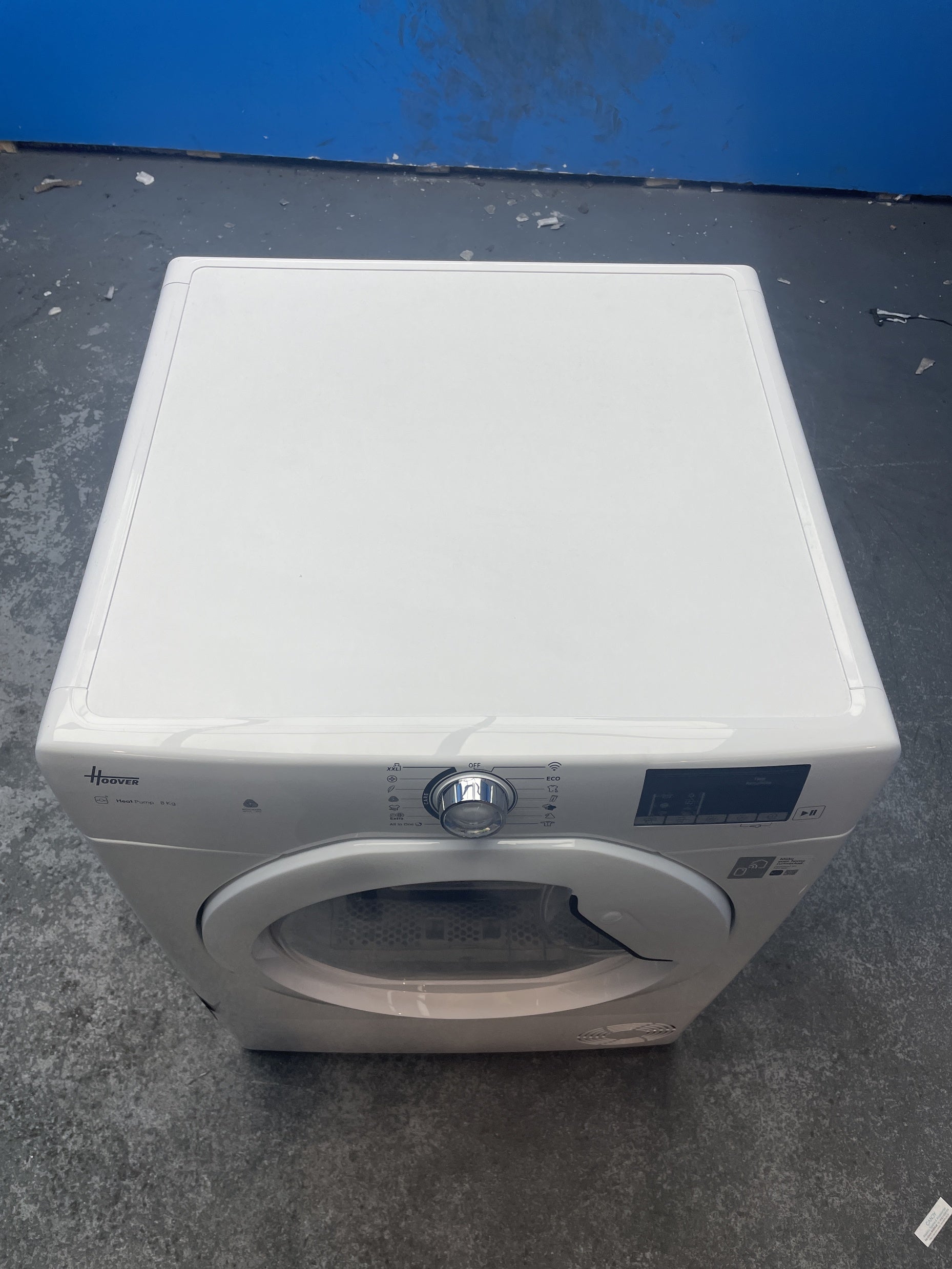#GRC-159-326 - Hoover HLE H8A2DE-80 H-DRY 300 8kg Heat Pump Tumble Dryer