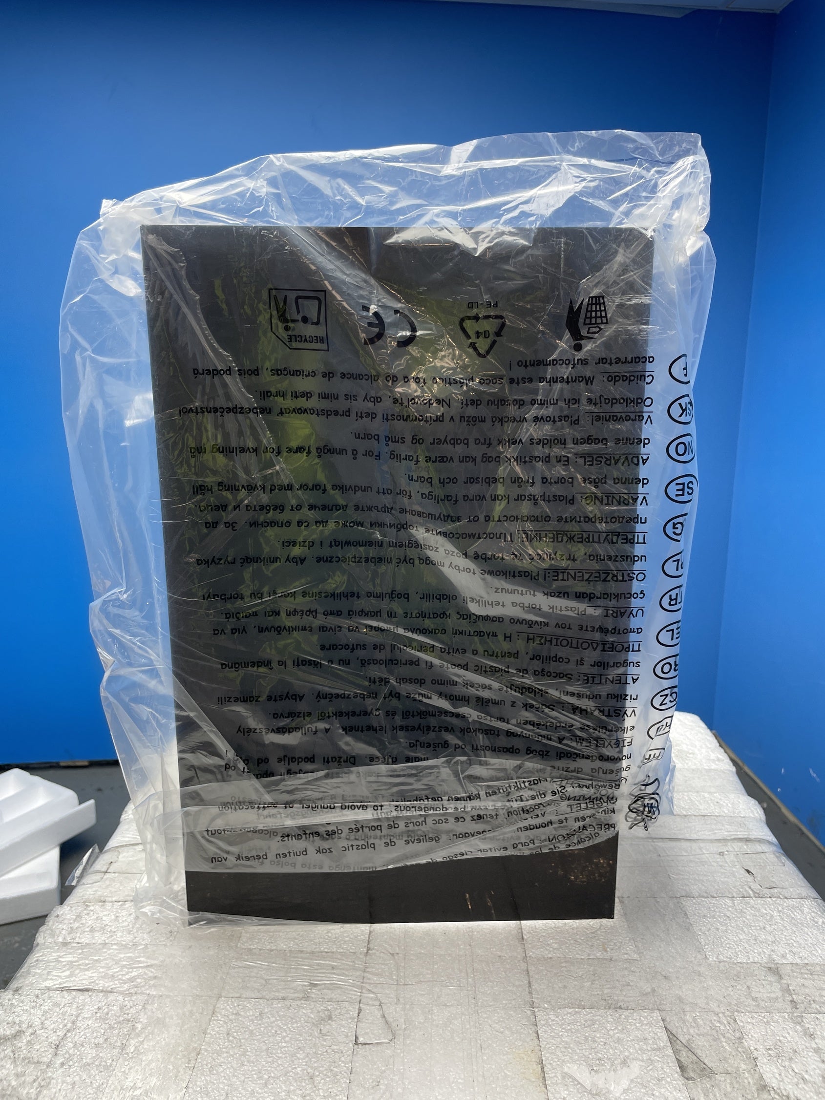 #GRC-156-437 - Haier ID Clean HATS9CBS4B 90cm Wall Mounted Chimney Cooker Hood