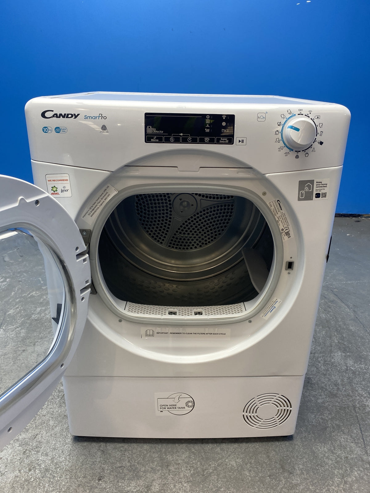 #GRC-158-650 - Candy Smart Pro CSOE C10TG 10kg Condenser Tumble Dryer