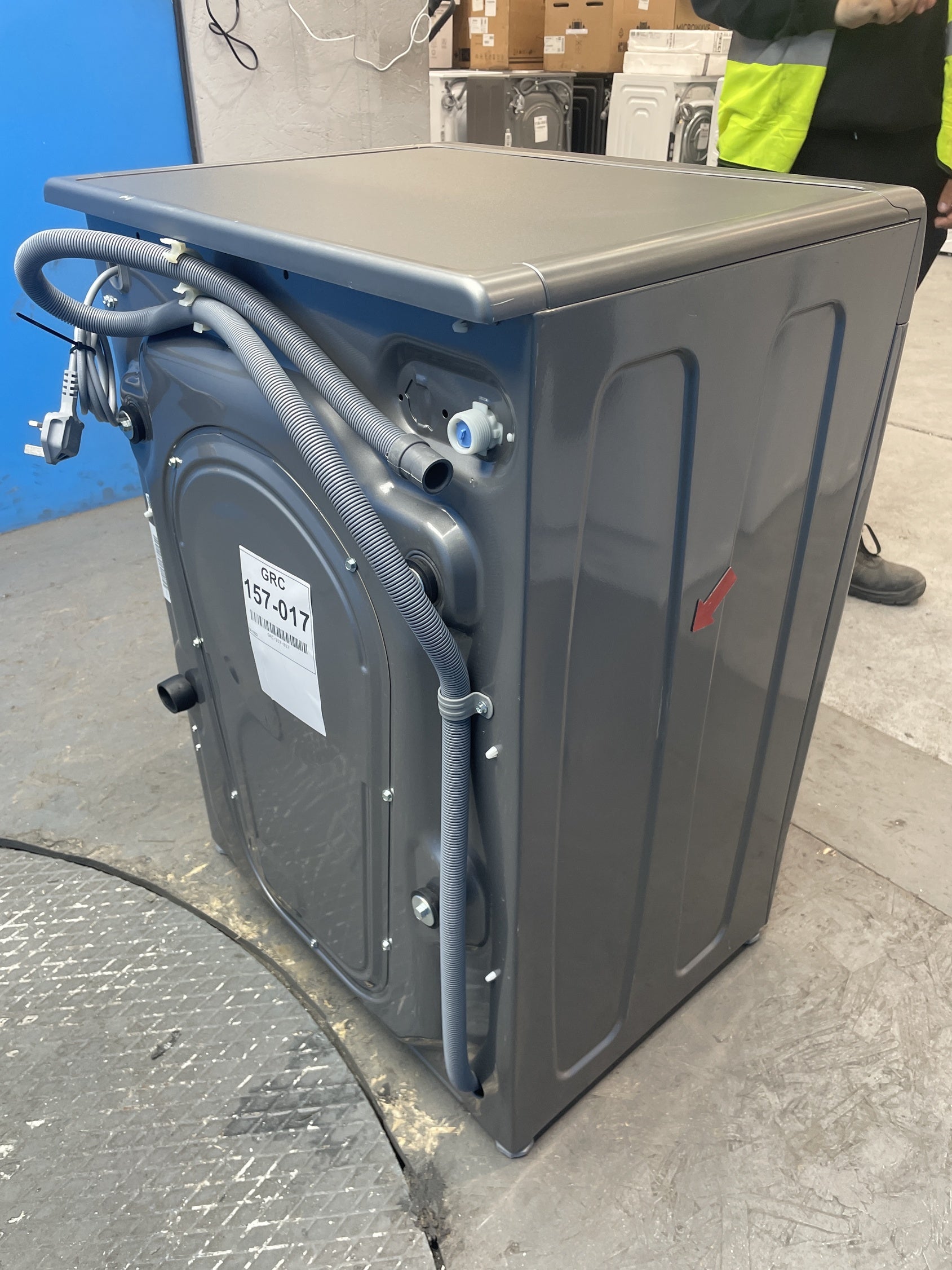 #GRC-157-017 - Hoover H3WPS496TAMBR680 9kg 1400 Spin Washing Machine