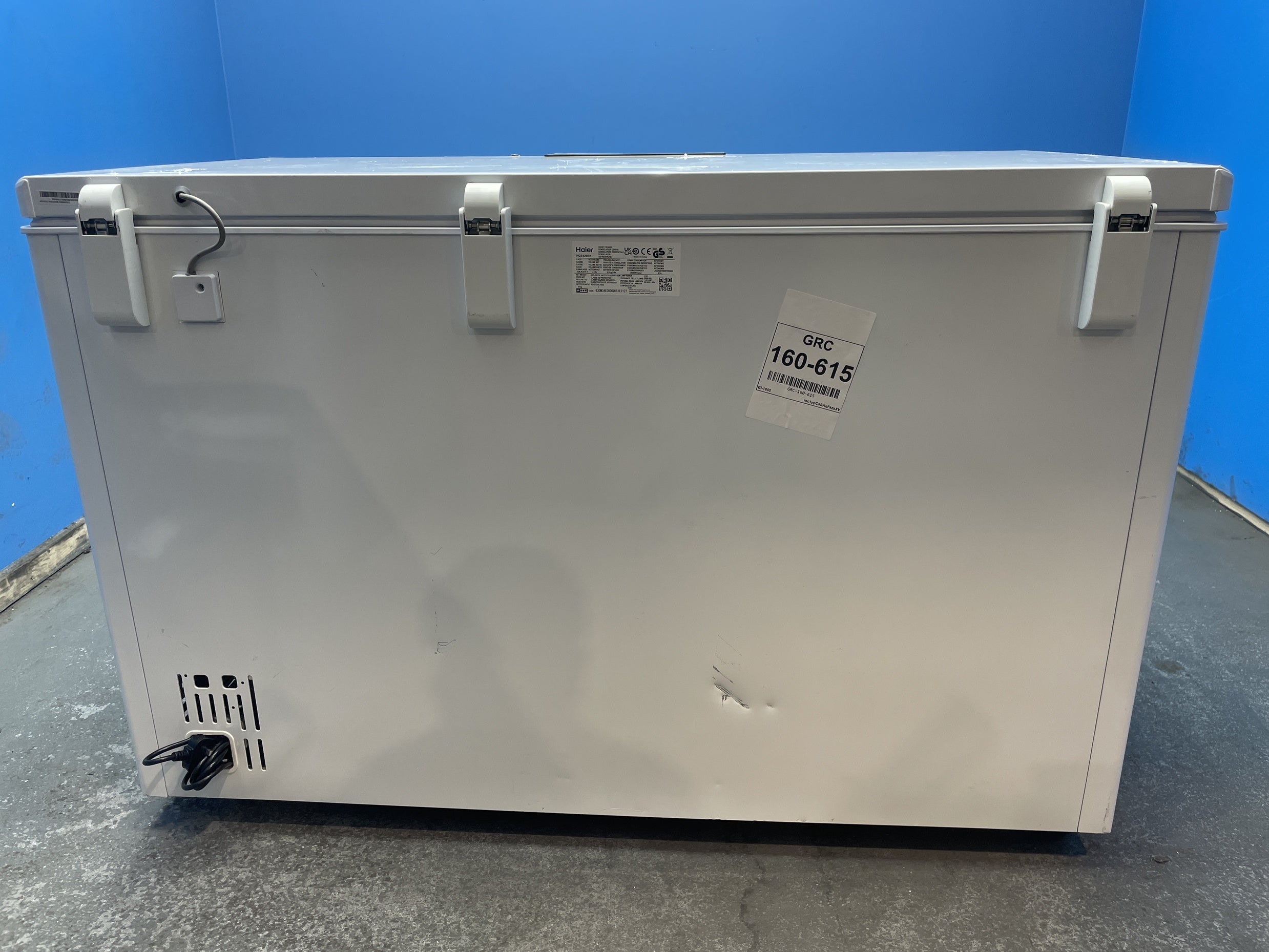 #GRC-160-615 - Haier HCE420EK Series 7 Chest Freezer with 418L Capacity
