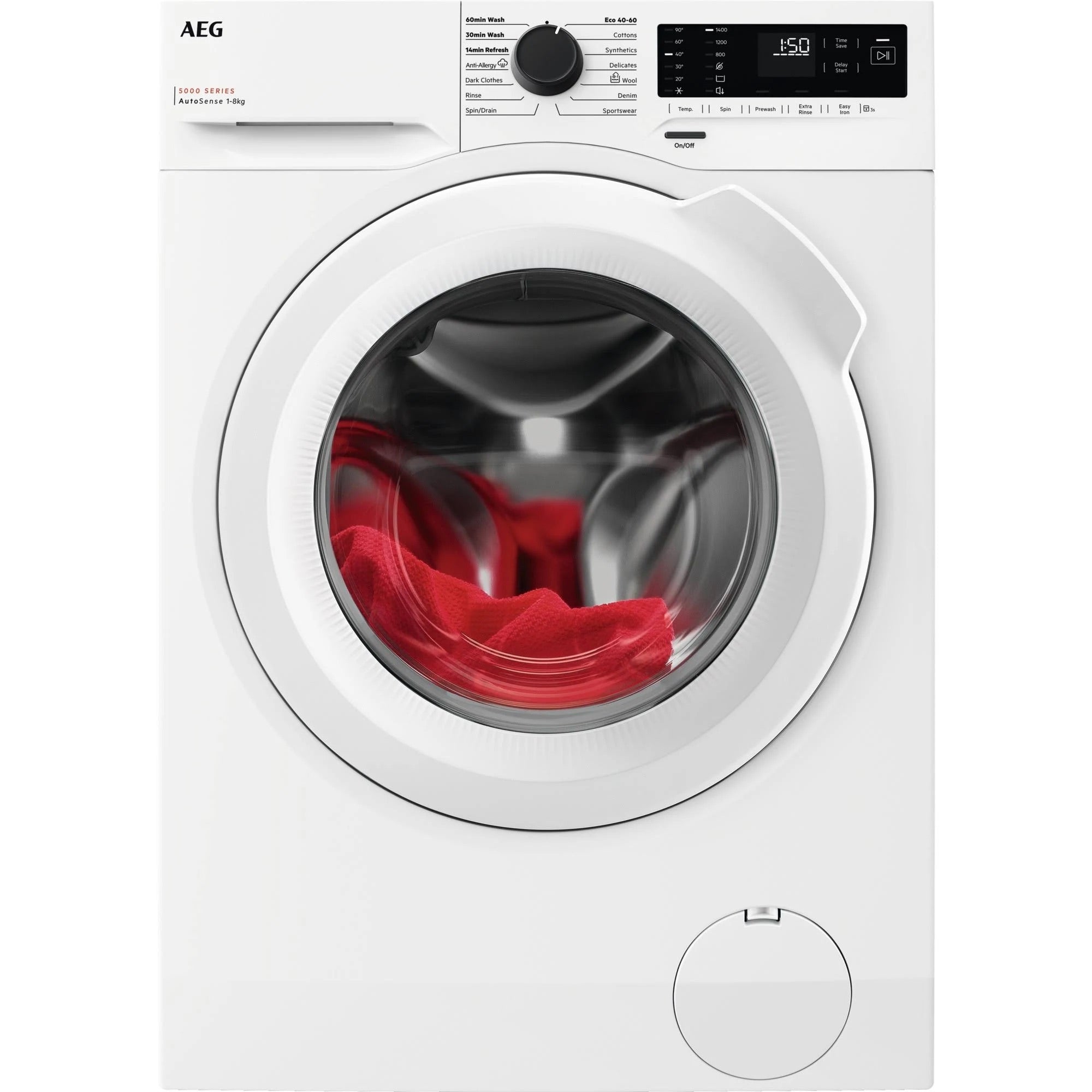 AEG LFX50842B 5000 Series 8kg 1400rpm Washing Machine – Renew 2 U