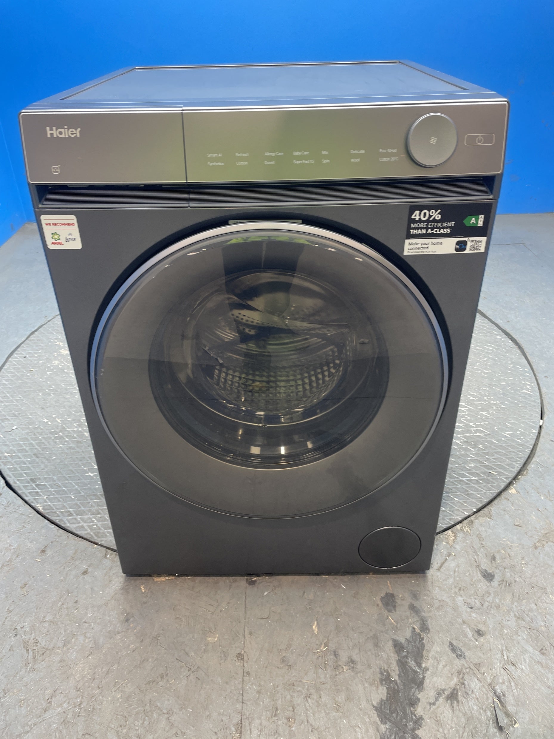 #GRC-154-856 - Haier HW120-B14367GU1 X Series 7 12kg 1400rpm Washing Machine