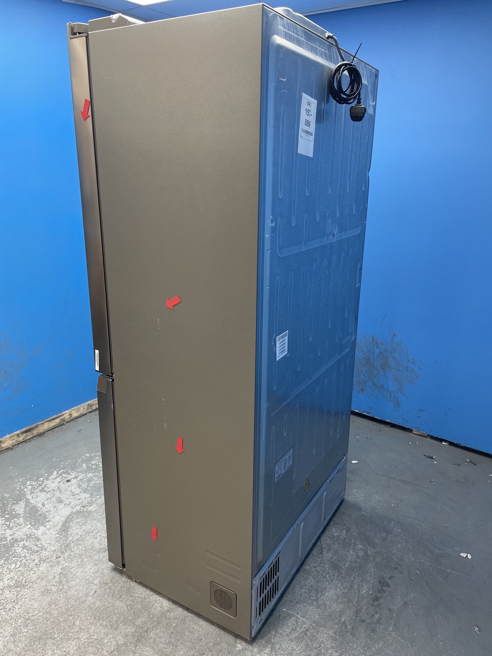 #GRC-157-886 - Haier HCR5919ENMP Cube 90 Series 5 Multi-Door Fridge Freezer
