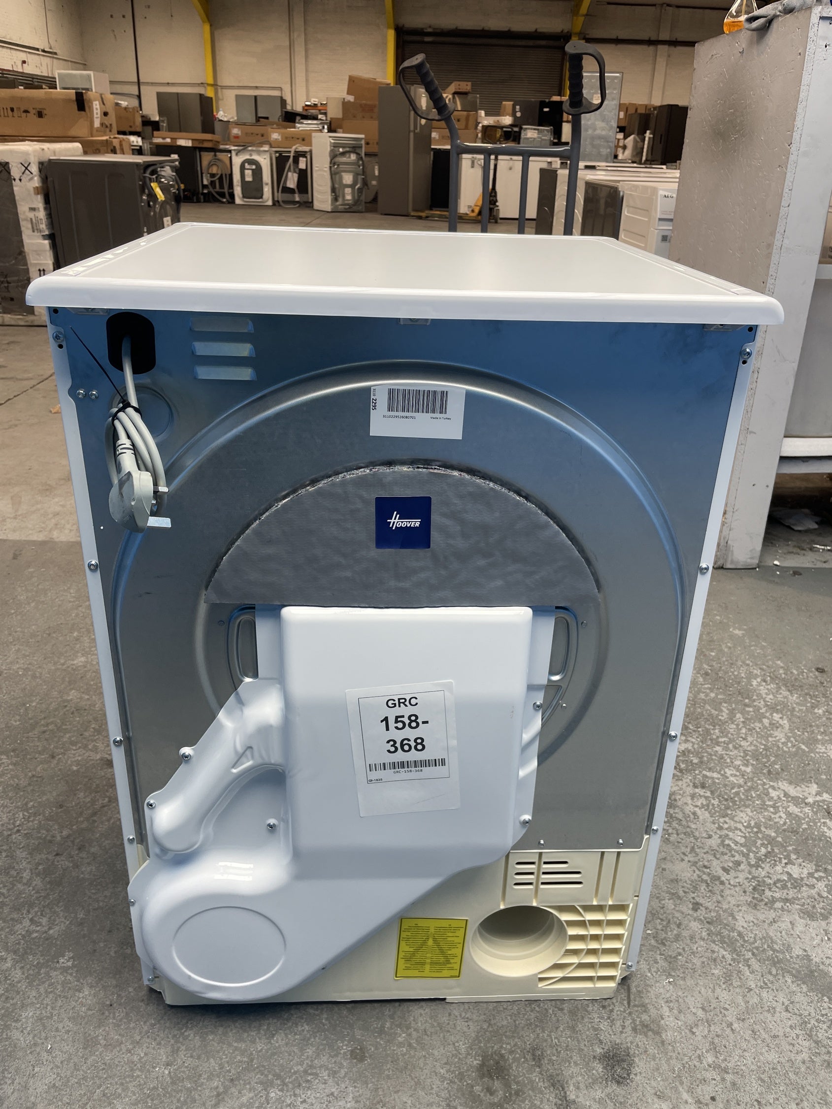 #GRC-158-368 - Hoover HLE V10DG-80 10kg Vented Tumble Dryer