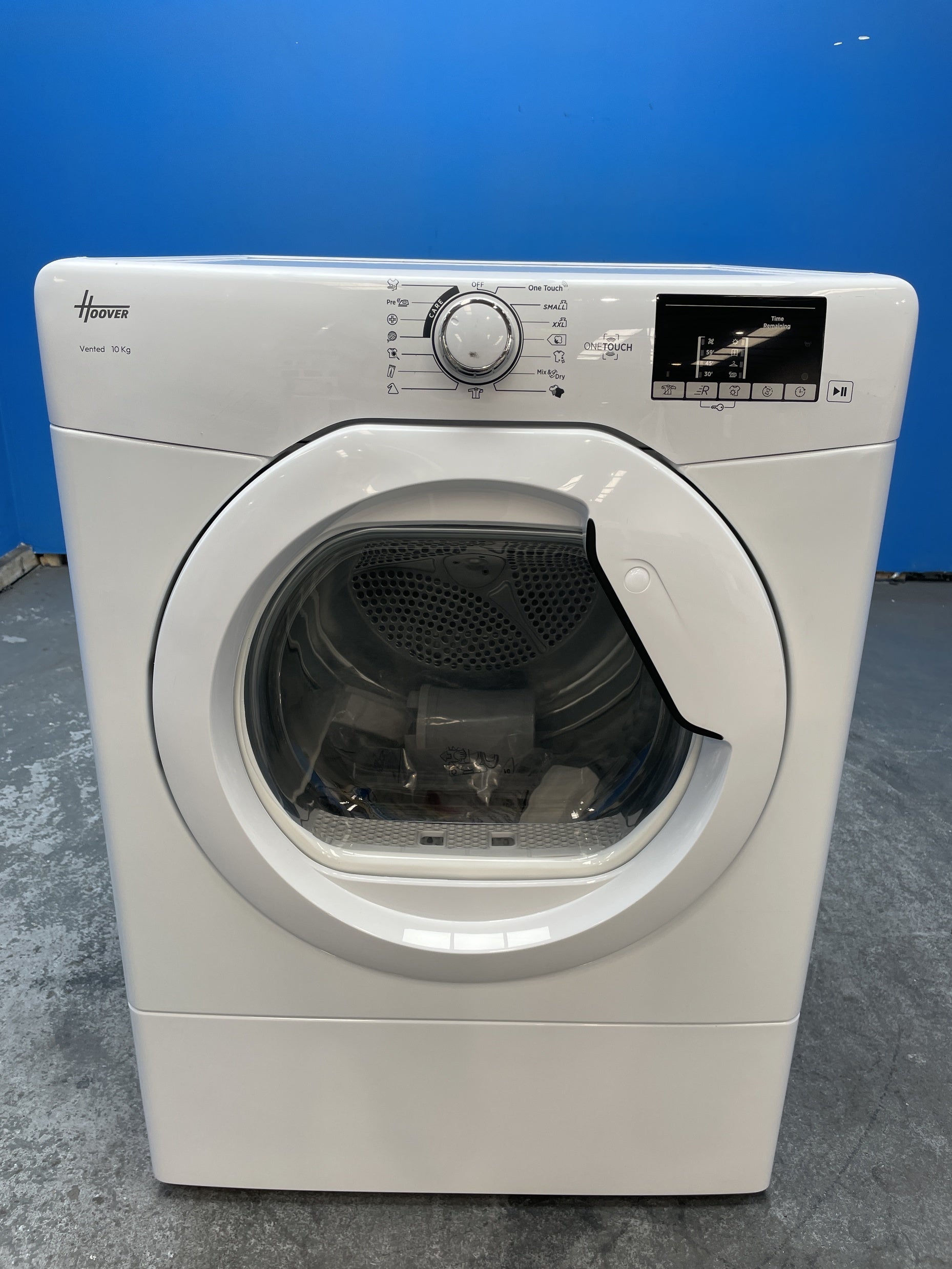 #GRC-160-370 - Hoover HLE V10DG-80 10kg Vented Tumble Dryer