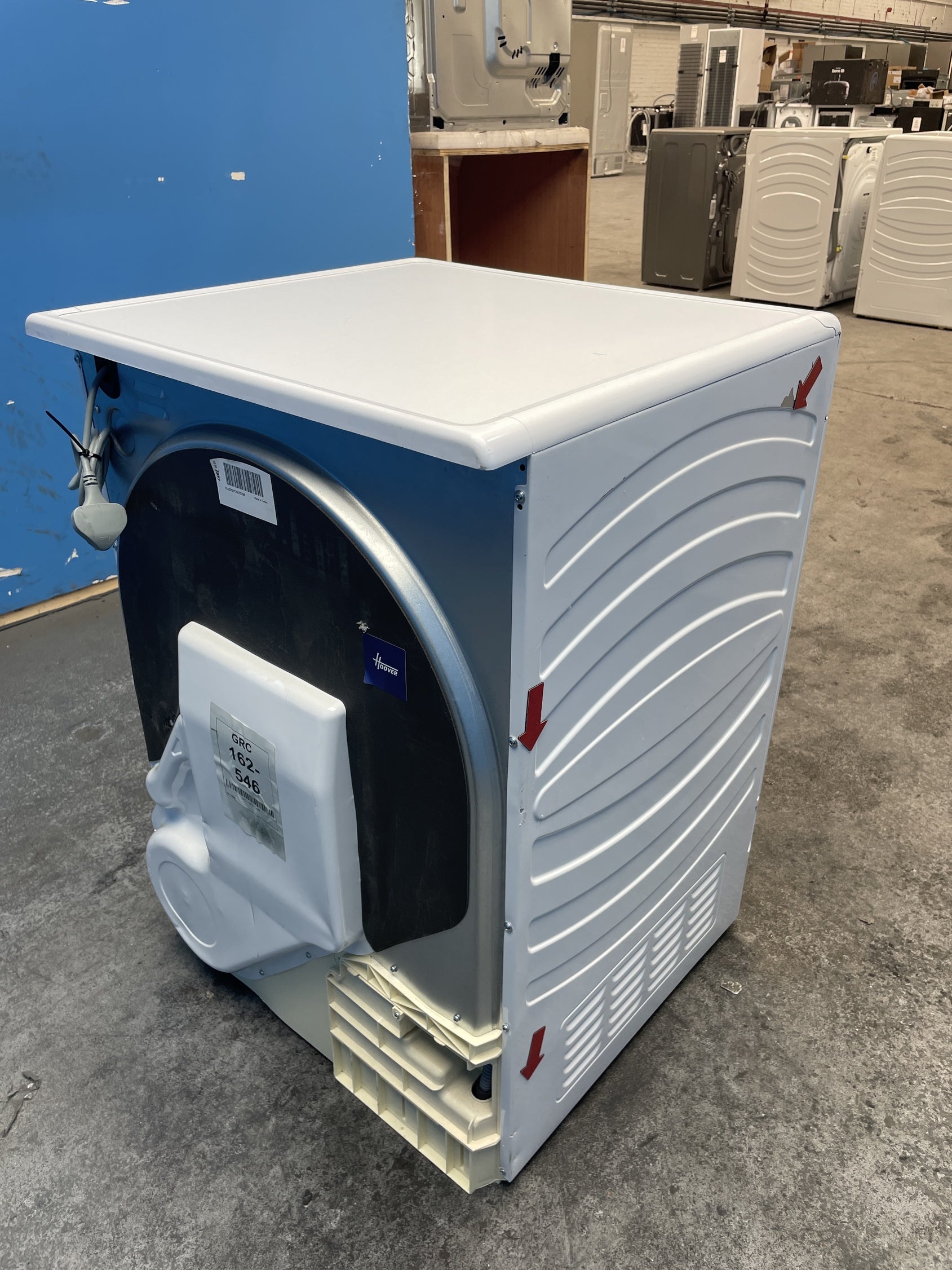 #GRC-162-546 - Hoover HRE C9TE-80 9kg Condenser Tumble Dryer with Wi-Fi
