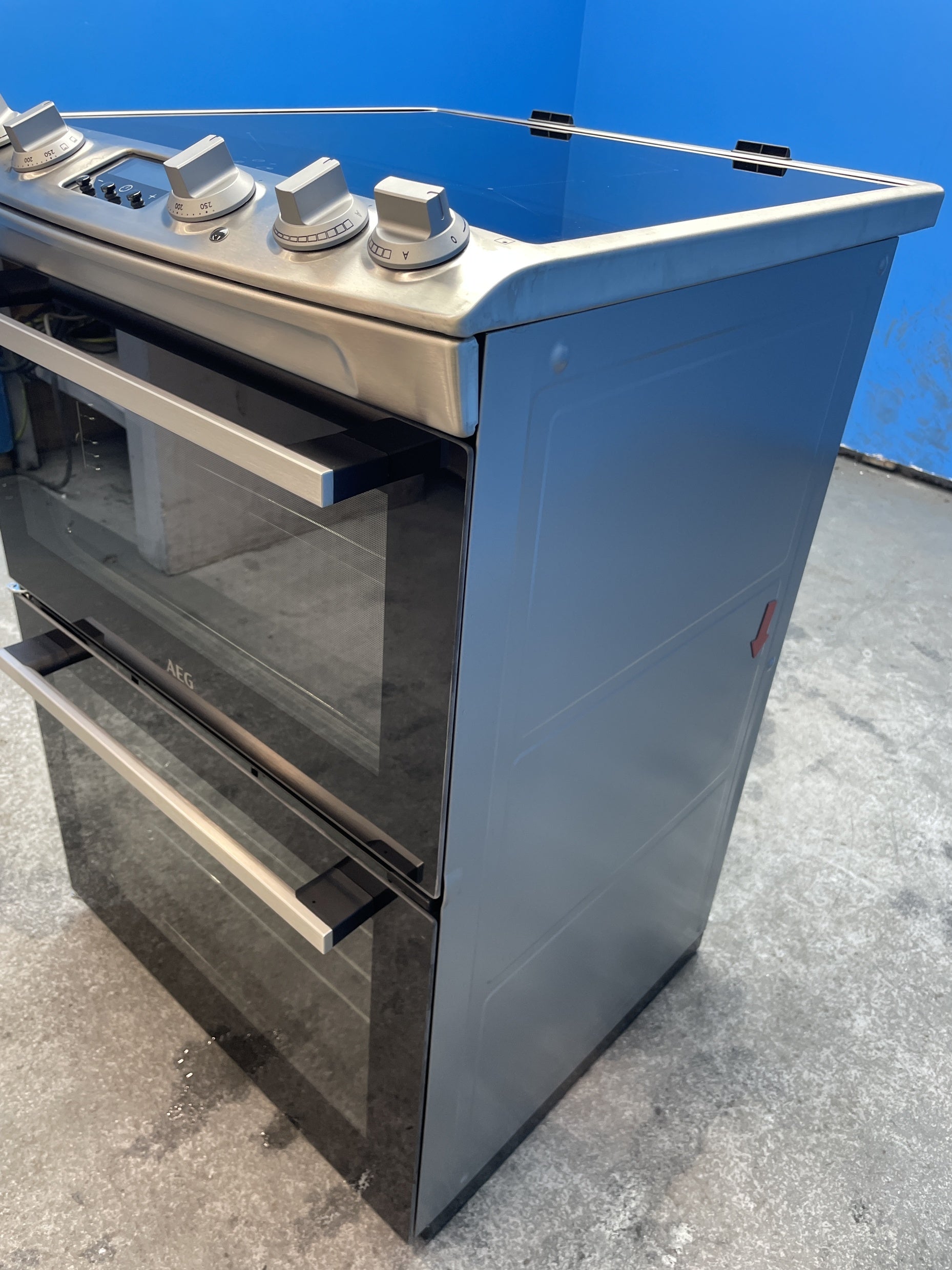 #GRC-158-279 - AEG 5000 SurroundCook CIX6540ACM 60cm Double Oven Induction Cooker