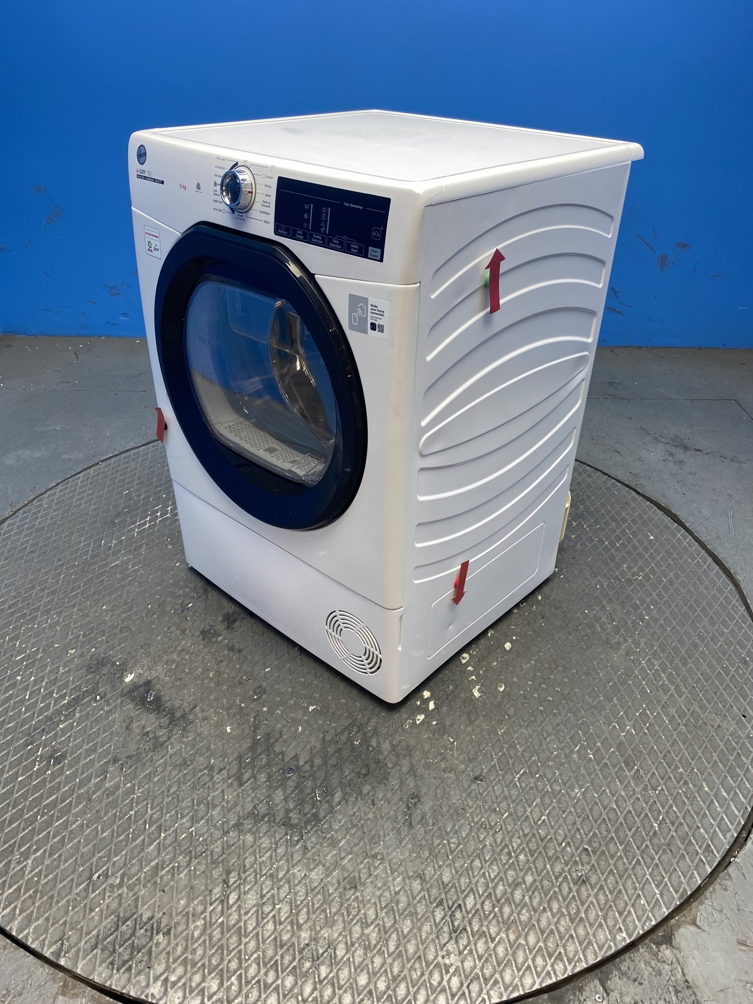 Hoover H-DRY 350 HREC9TBE-80 9kg Condenser Tumble Dryer