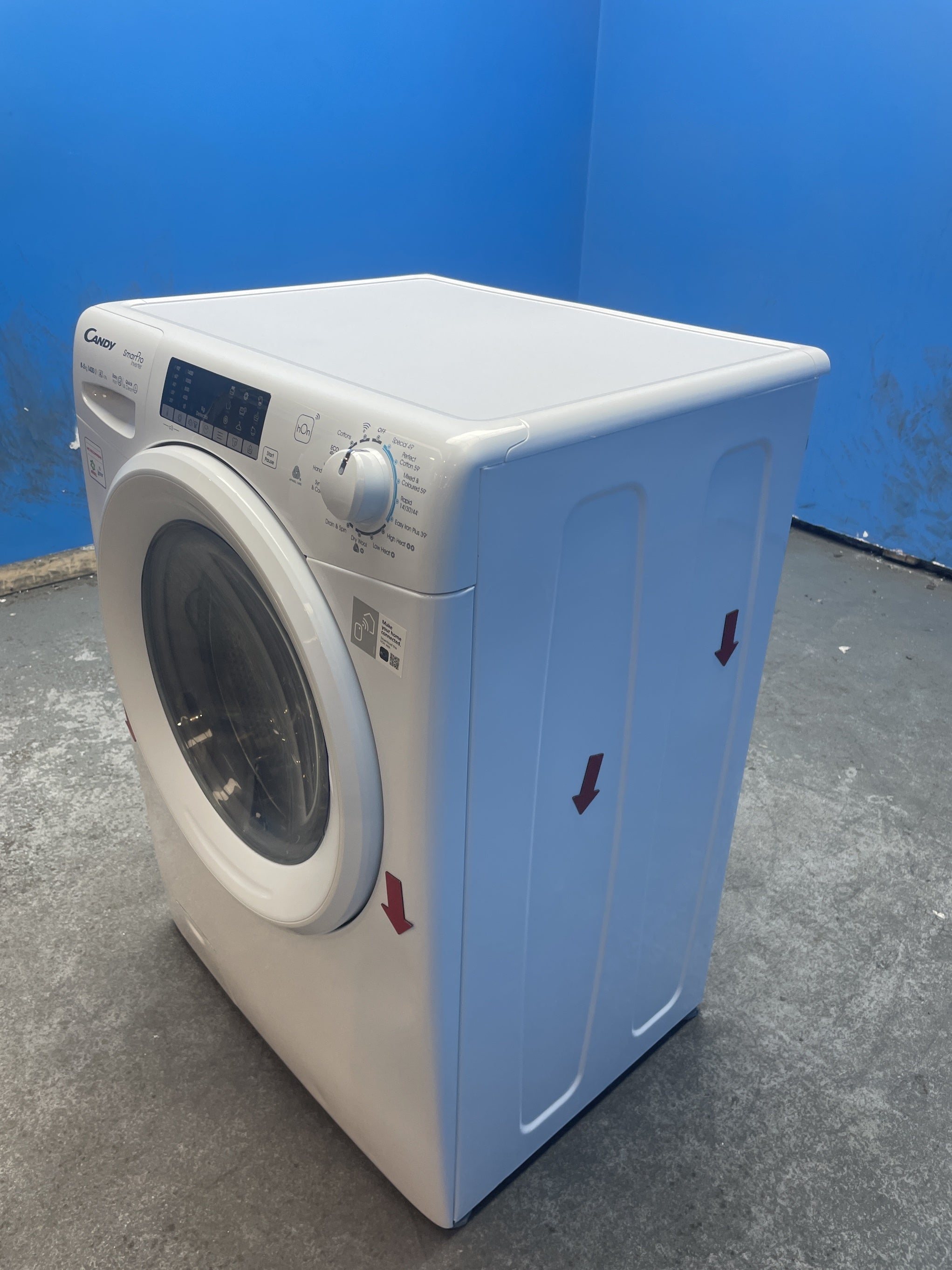 #GRC-160-162 - Candy Smart Pro CSOW4856TWM6-80 8/5kg 1400rpm Washer Dryer